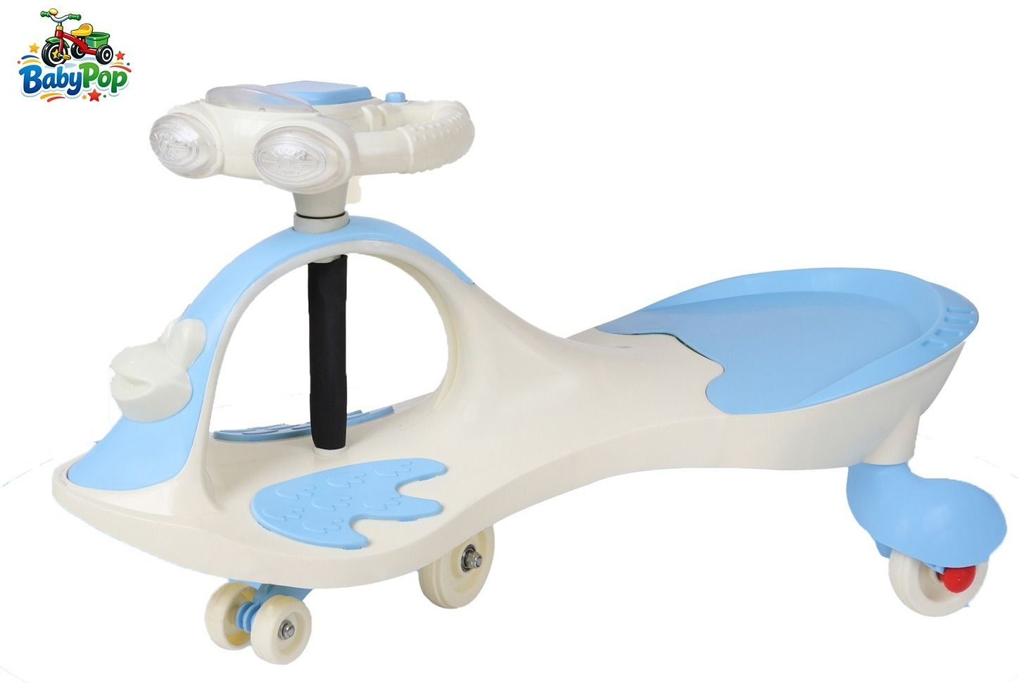 Ride-on with Frog Face | Lights and Sounds Frog Magic Car 01 Tricycle-image-11