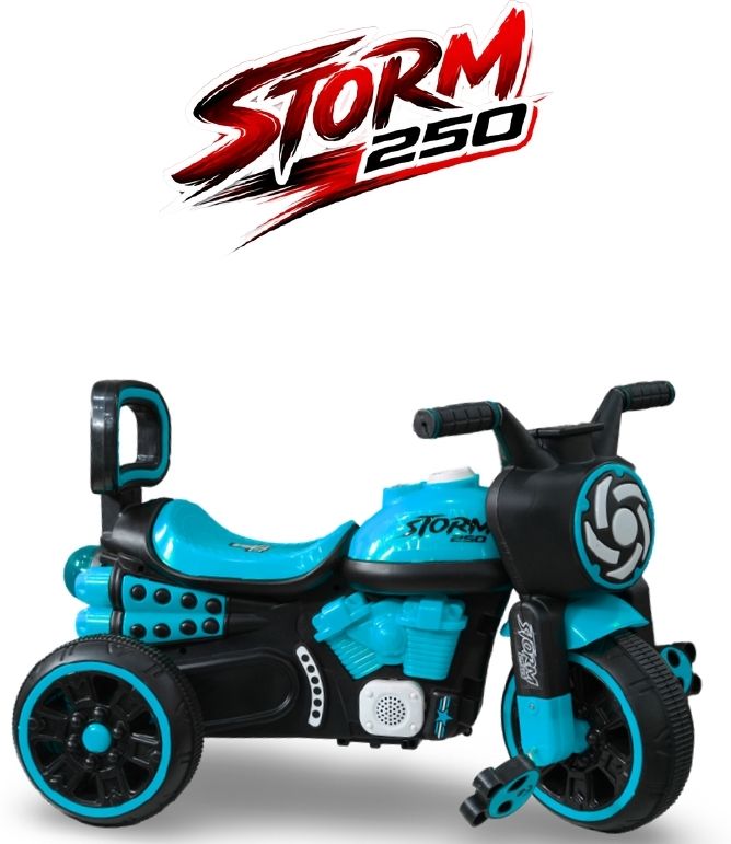 Storm 250 Rider Ride-on Trike for Kids with Musical Horn and Lights 2 to 5 Years Storm 250 Rider Ride-on Trike for Kids with Musical Horn and Light 2 to 5 Years Tricycle-image-16