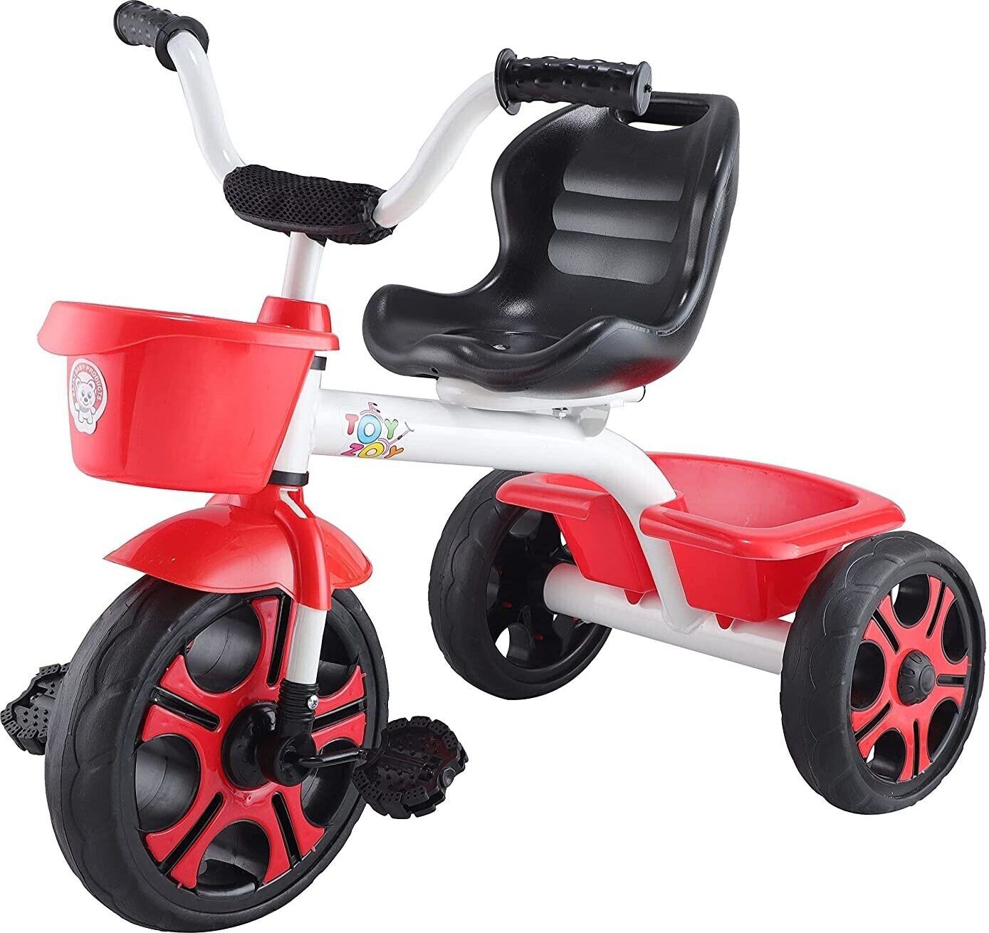 toyzoy Comfy Lite Tricycle with Dual Storage Basket for Boys & Girls Age Group 2+ Years TZ_537 Tricycle-picture-26