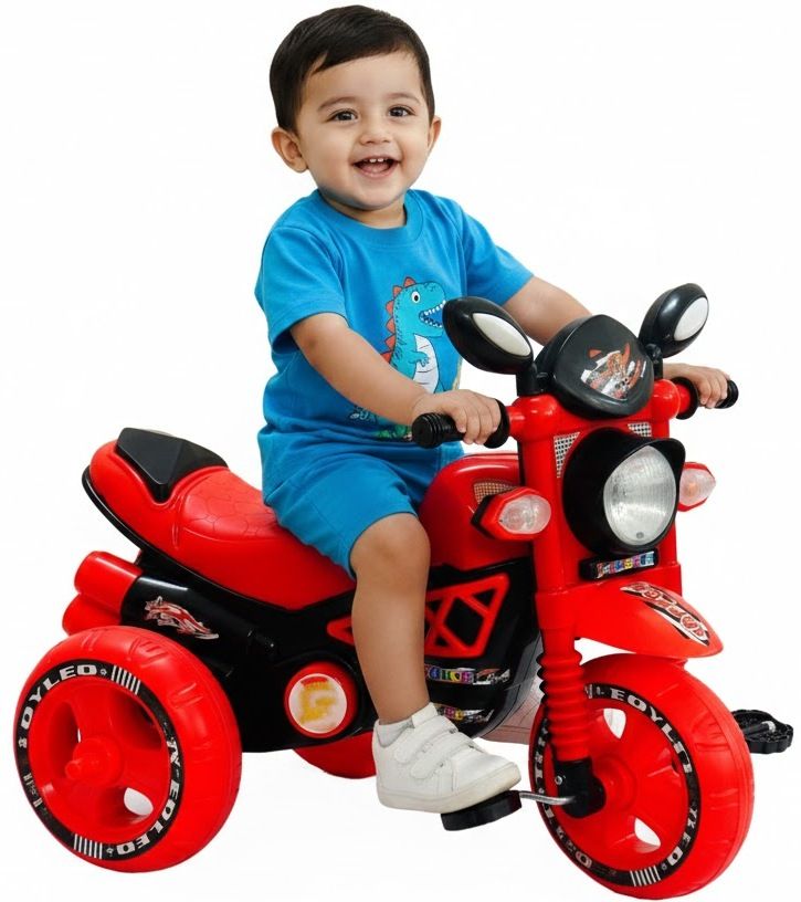 rideandfun Best Trike For Kids in Bullet Theme with horn and light 2 to 5 Years. Bullet Tricycle02 Tricycle-picture-46