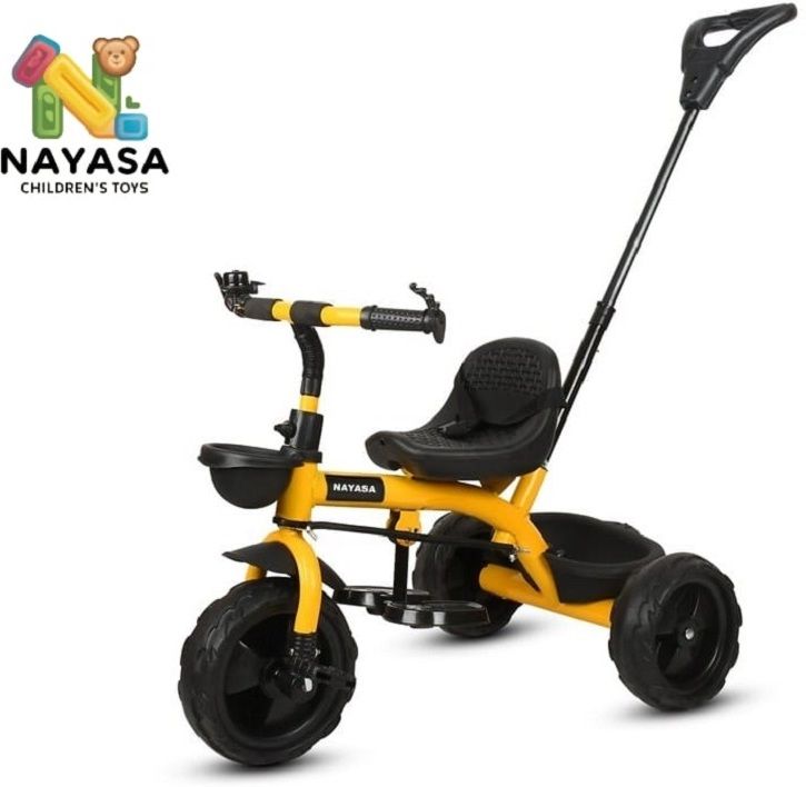 Tricycle with Parental Handle and For Ages (1–5 Years) hdl01 ny Tricycle-image-10