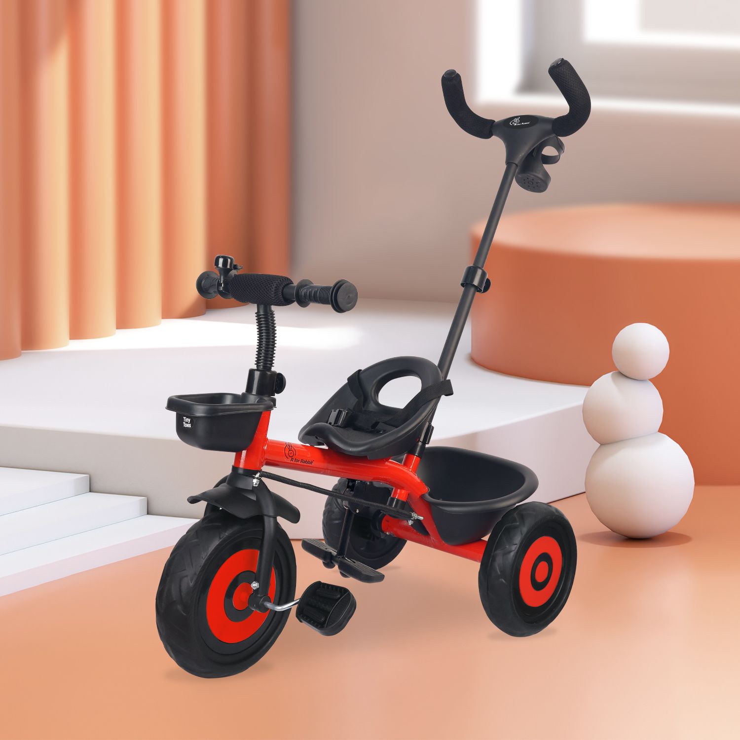 Tiny Toes T20 Ace Kids with EVA Wheel, Bottle Holder and Storage Basket TCTT20AR1 Tricycle-image-40
