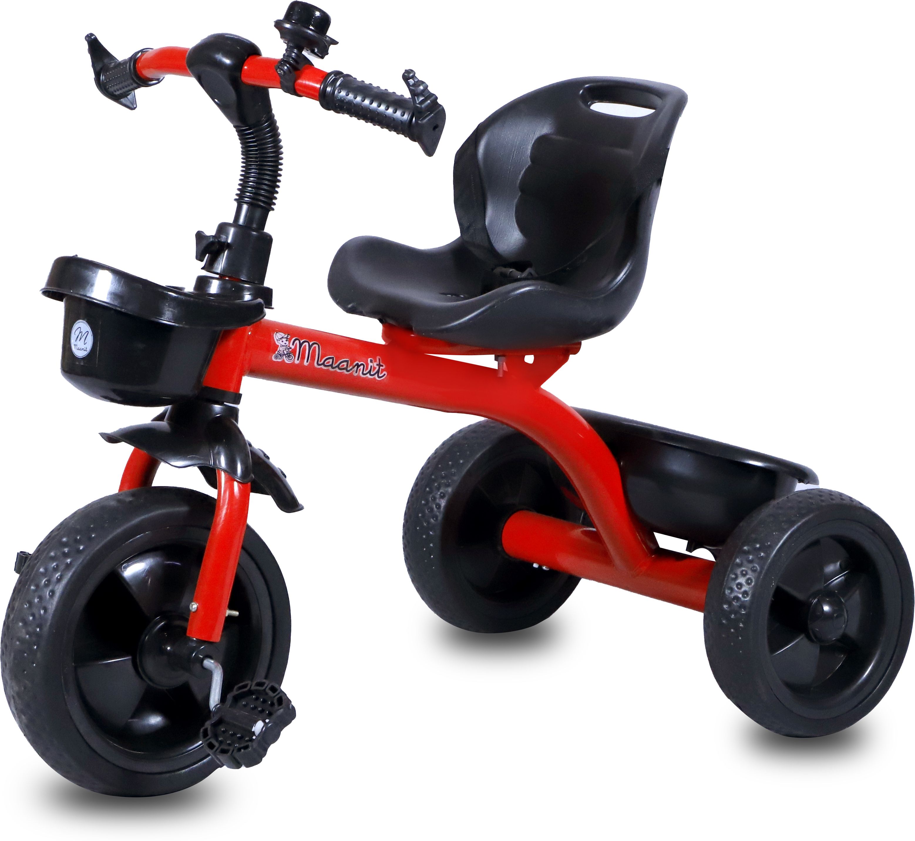 Tricycle with Dual Storage Basket for Kids|Boys|Girls Age Group 2 to 5 Years New Diamond Model stylish Tricycle-image-1