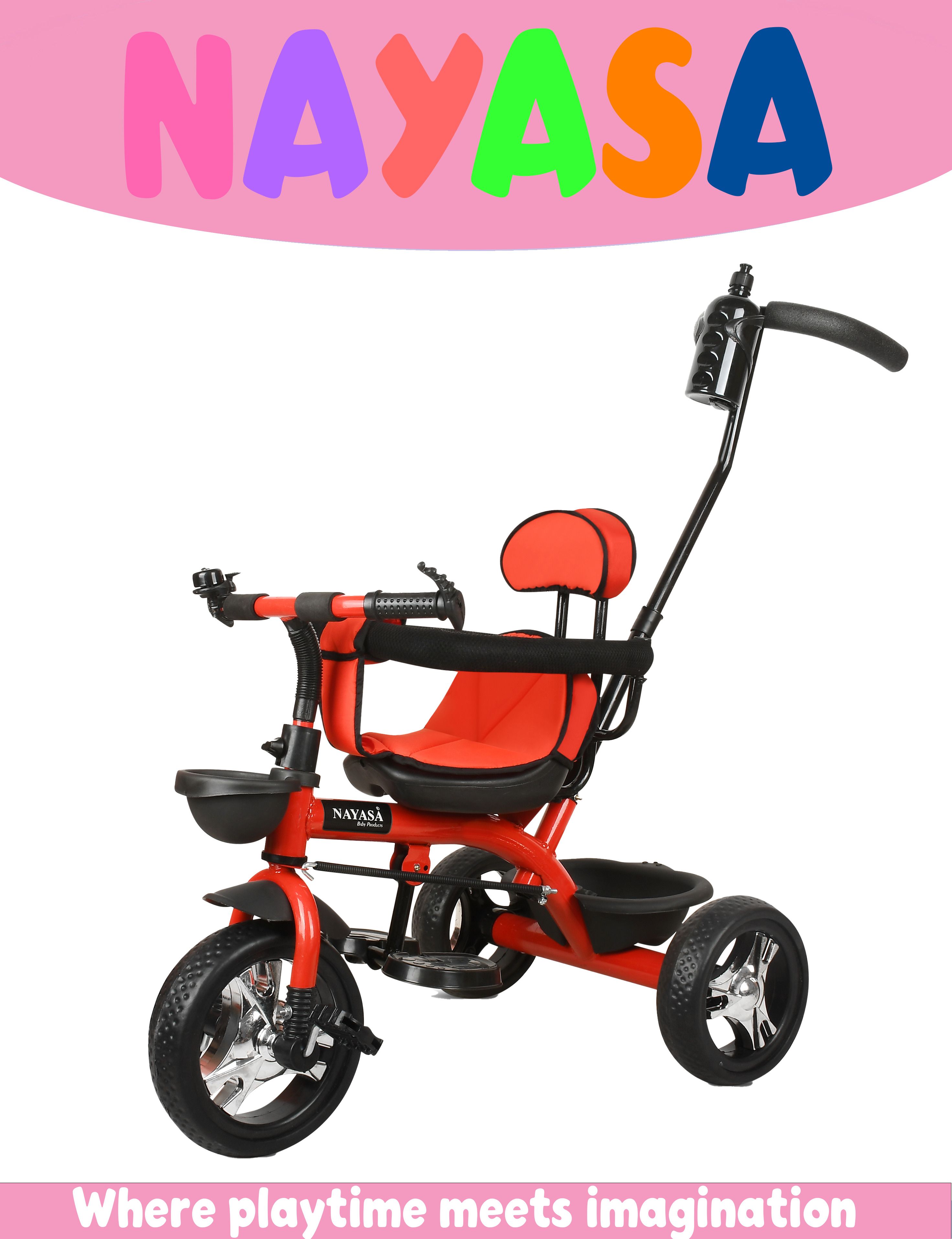 Baby Tricycle for Kids | Cycle with Parental Control Handle (1–3 Years) ER-06 Tricycle-image-20