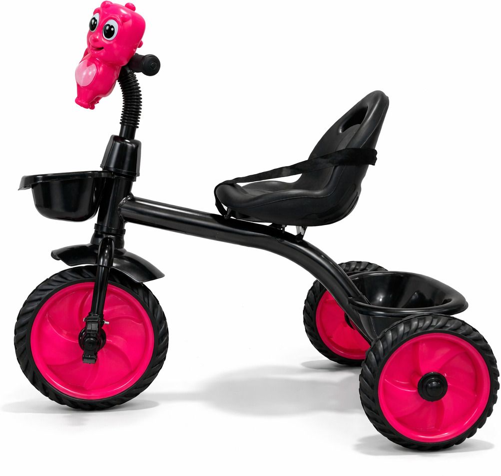 Kids Tricycle for 2 to 5 Years, Baby Trike with Safety Belt & Back Support KIDS-TRICYCLE-RED-001 Tricycle-image-2