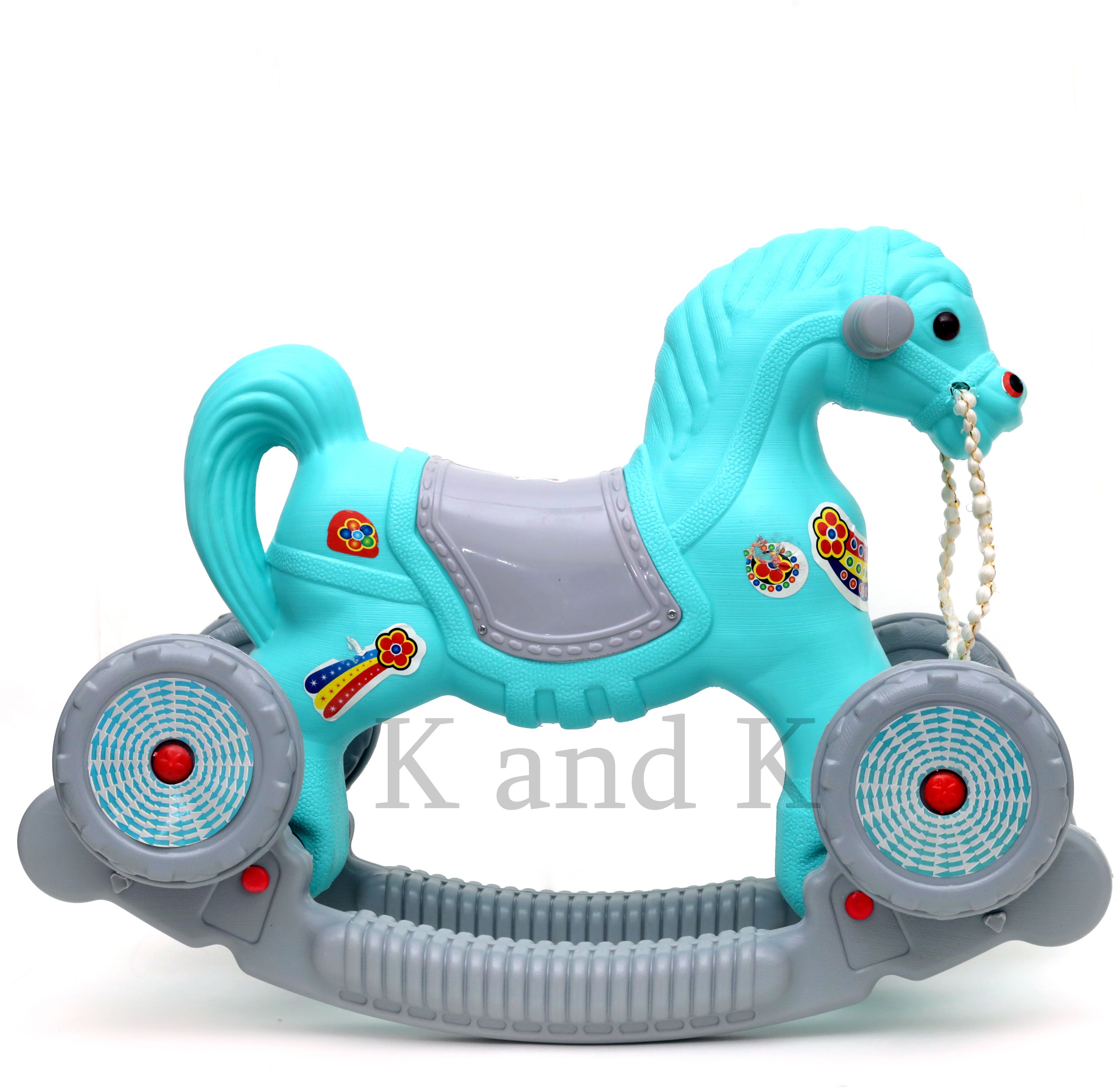 Baby Horse Rider for Kids 1-4 Years Birthday Horse Rider Toys Chetak Horse Toy Baby Rider and Rocker Toys Engaging Boy-Girl Unisex Playtime Tricycle-image-13