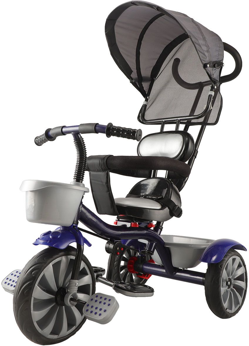 joyride Flyer Plus Tricycle for Kids Tricycle with Comfortable Cushion & Brakes in Wheel | Rotating Seat | Boys & Girls Age Group 2 to 5 Years Tricycle-picture-6