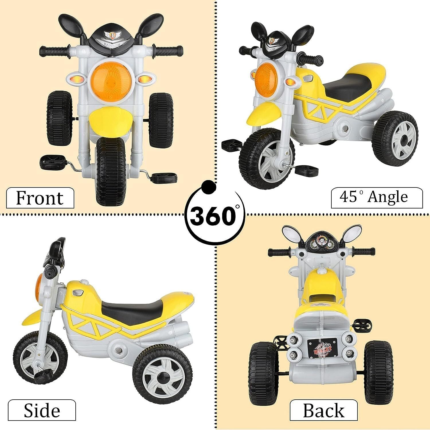 baby tone Bike Non Battery Operated Ride On-picture-18