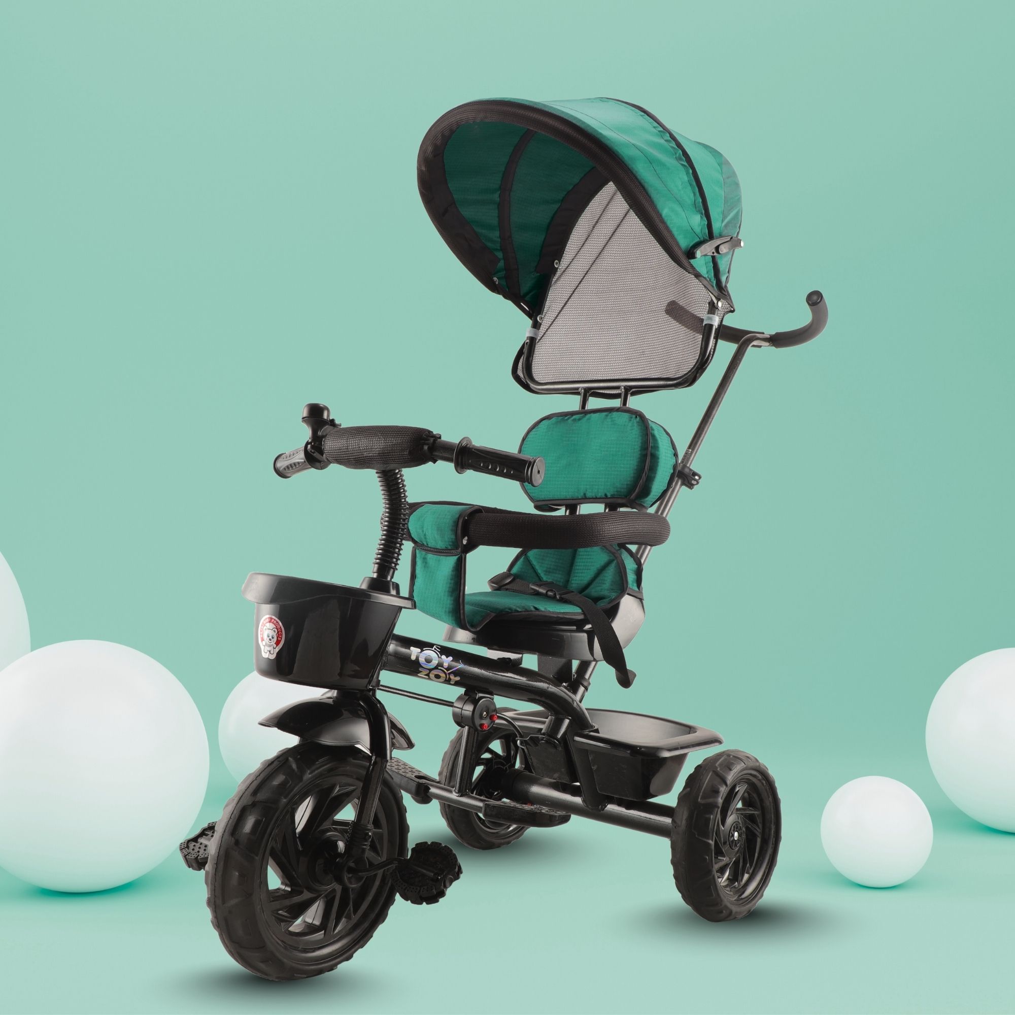 toyzoy Maple Pro Max with Canopy for Boys & Girls Age Group 2+ Years TZ-532 Tricycle-picture-11