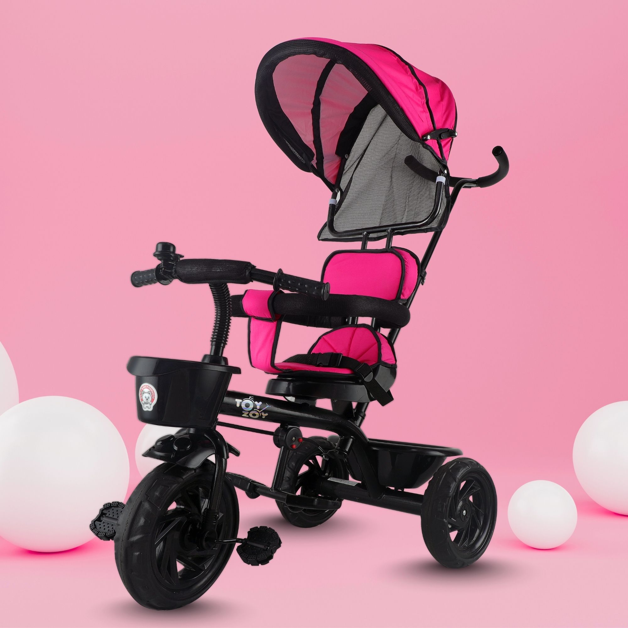 toyzoy Pro Max Tricycle with for Boys & Girls Age Group 2+ Years TZ-532 Tricycle-picture-15