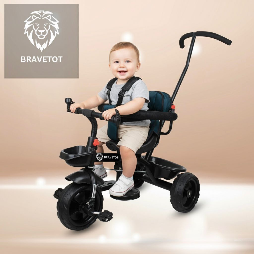 bravetot BLACK SAFETY 02 Premium Edition Tricycle-picture-17