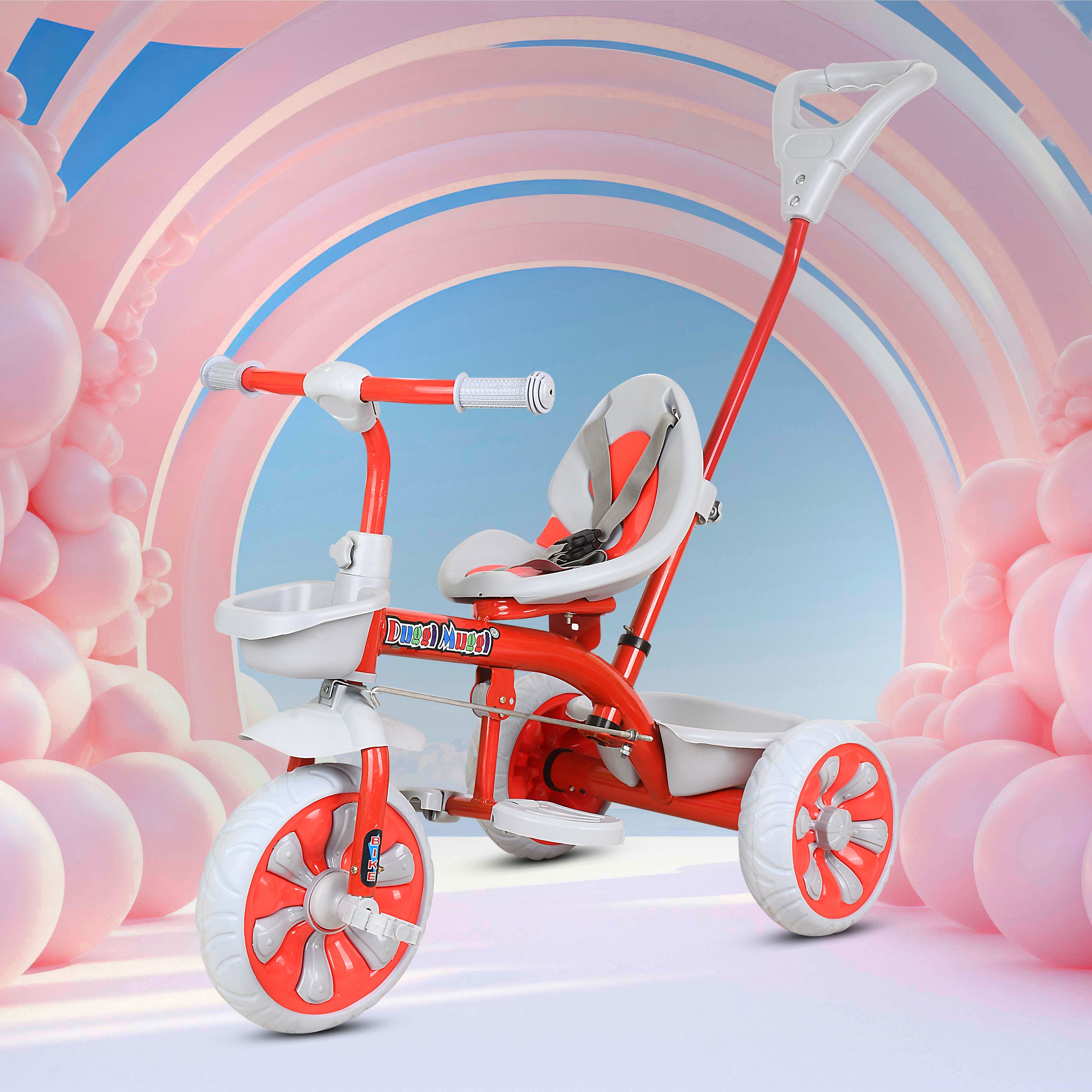 toyshoppee Tricycle, Cycle for Kids, kids cycle for age 1,2,3,4,5 Years 12 T (inch) Road Cycle-picture-17
