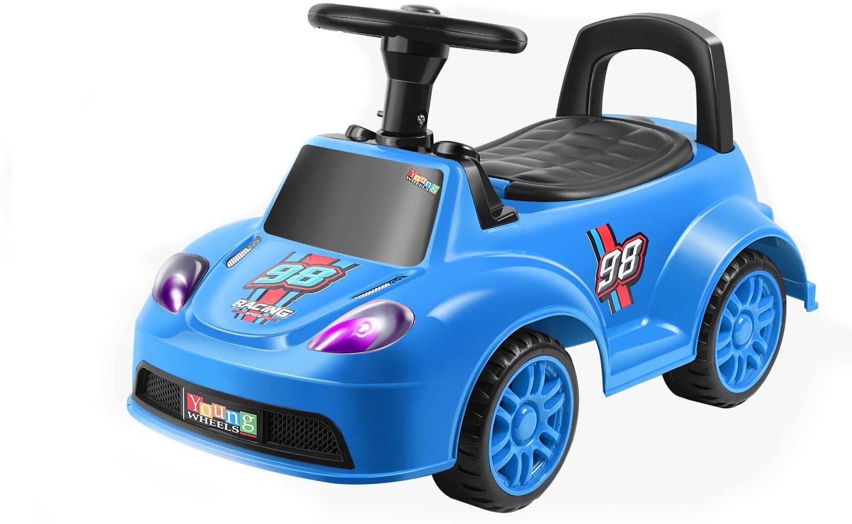 maskeen Kids Ride On Car for Toddlers with Steering Wheel & Backrest Tricycle-picture-45