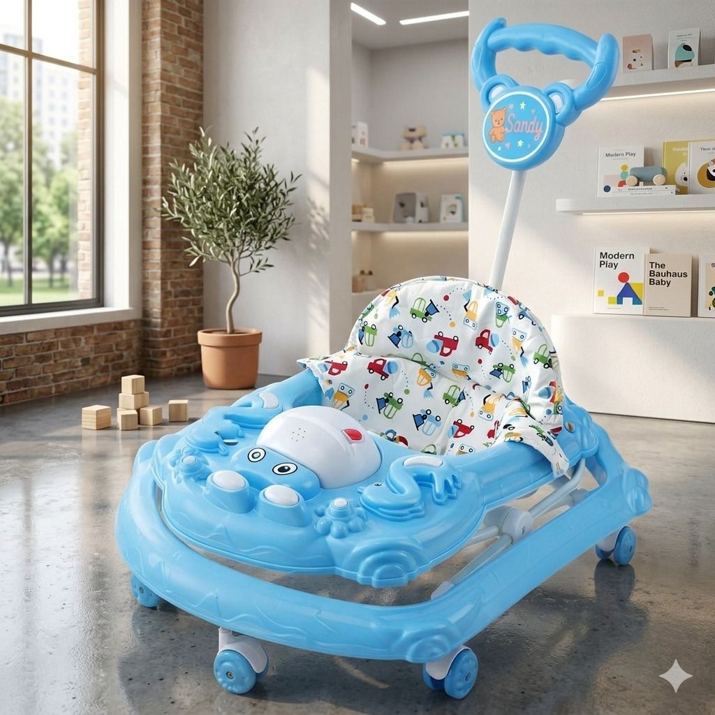 dugri Musical With Light Activity Musical With Light Activity Baby Boys,Baby Girls Tricycle-picture-32