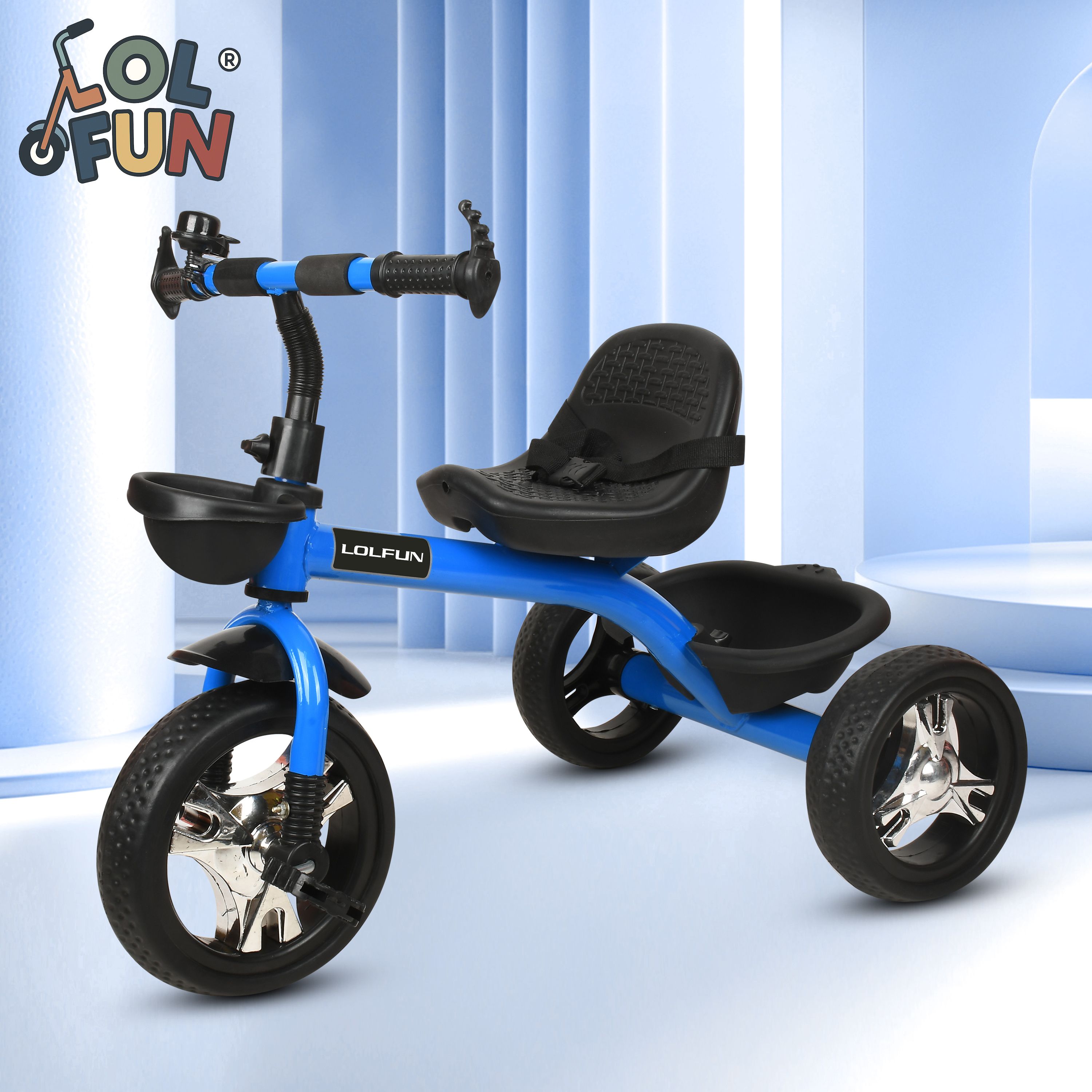 Tricycle for kids Cycle for Kids Cycle for Baby with Storage Basket BST-02 Tricycle-image-39