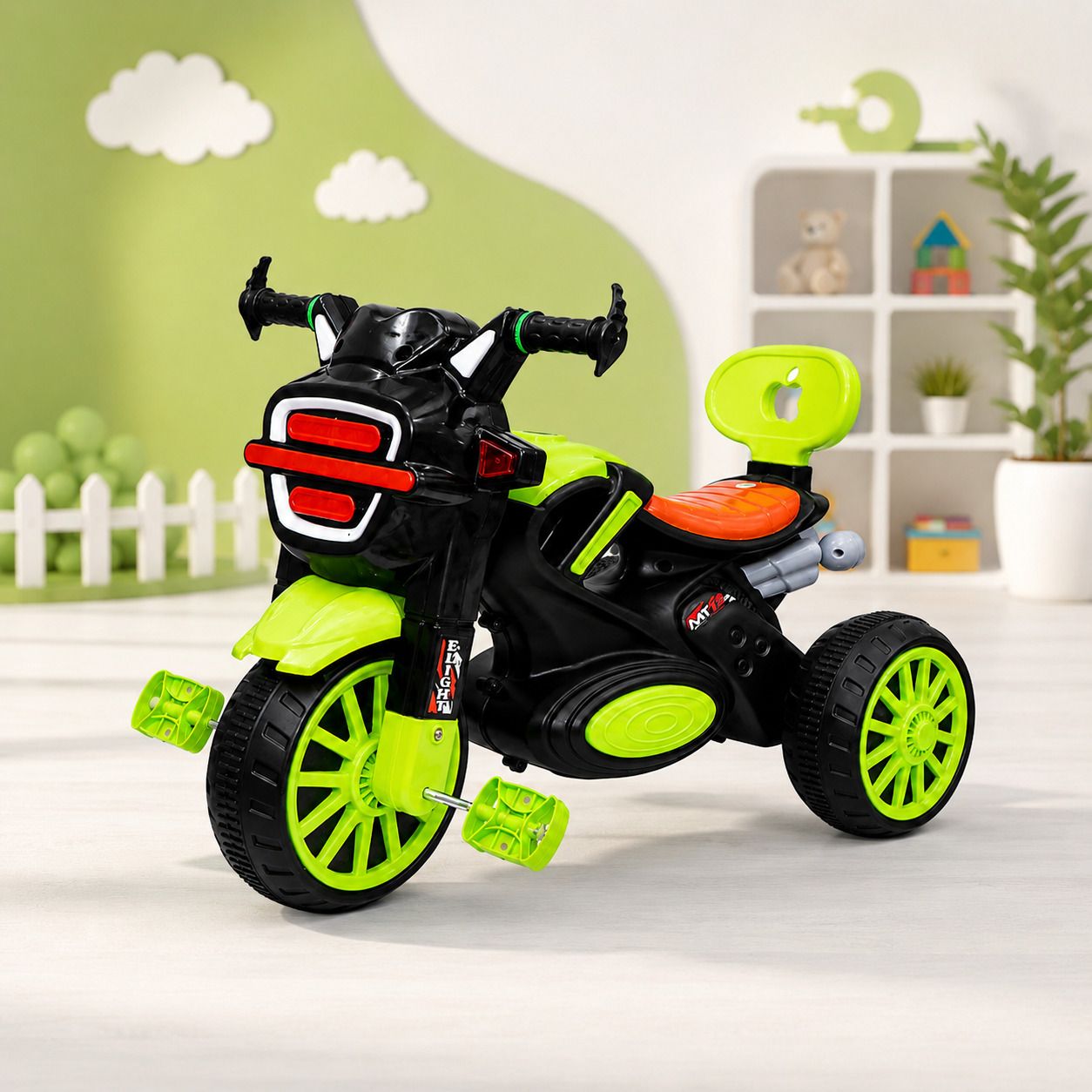 Bullet Ride-on Trike for Kids with Musical Horn and Lights 2 to 5 Years Tricycle-image-6