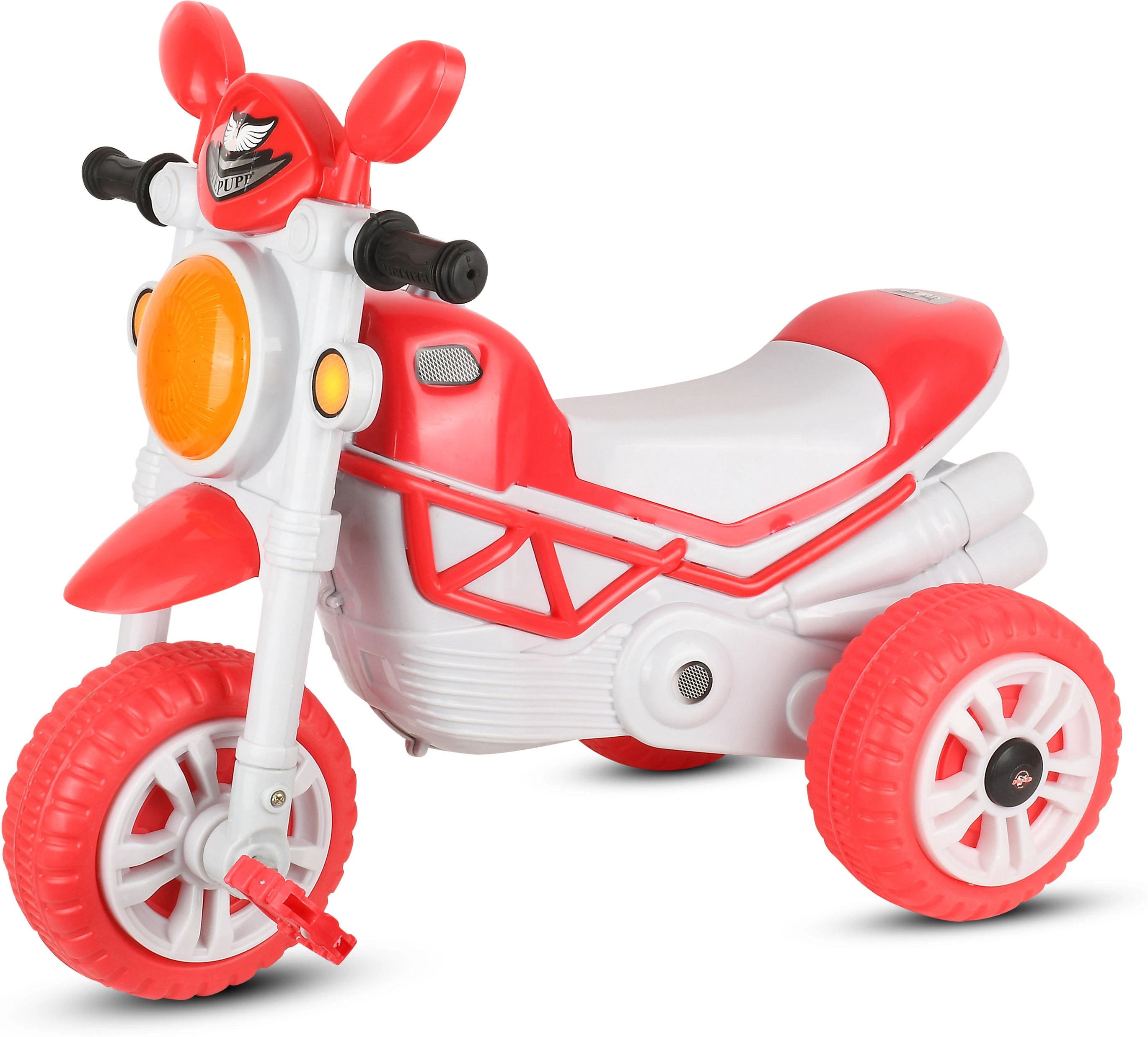 crew4 mini bullet for Kids Ride on for 12 to 60 Months Boys/Girls/Children Cycle RED BULLET-3006 Tricycle-picture-0