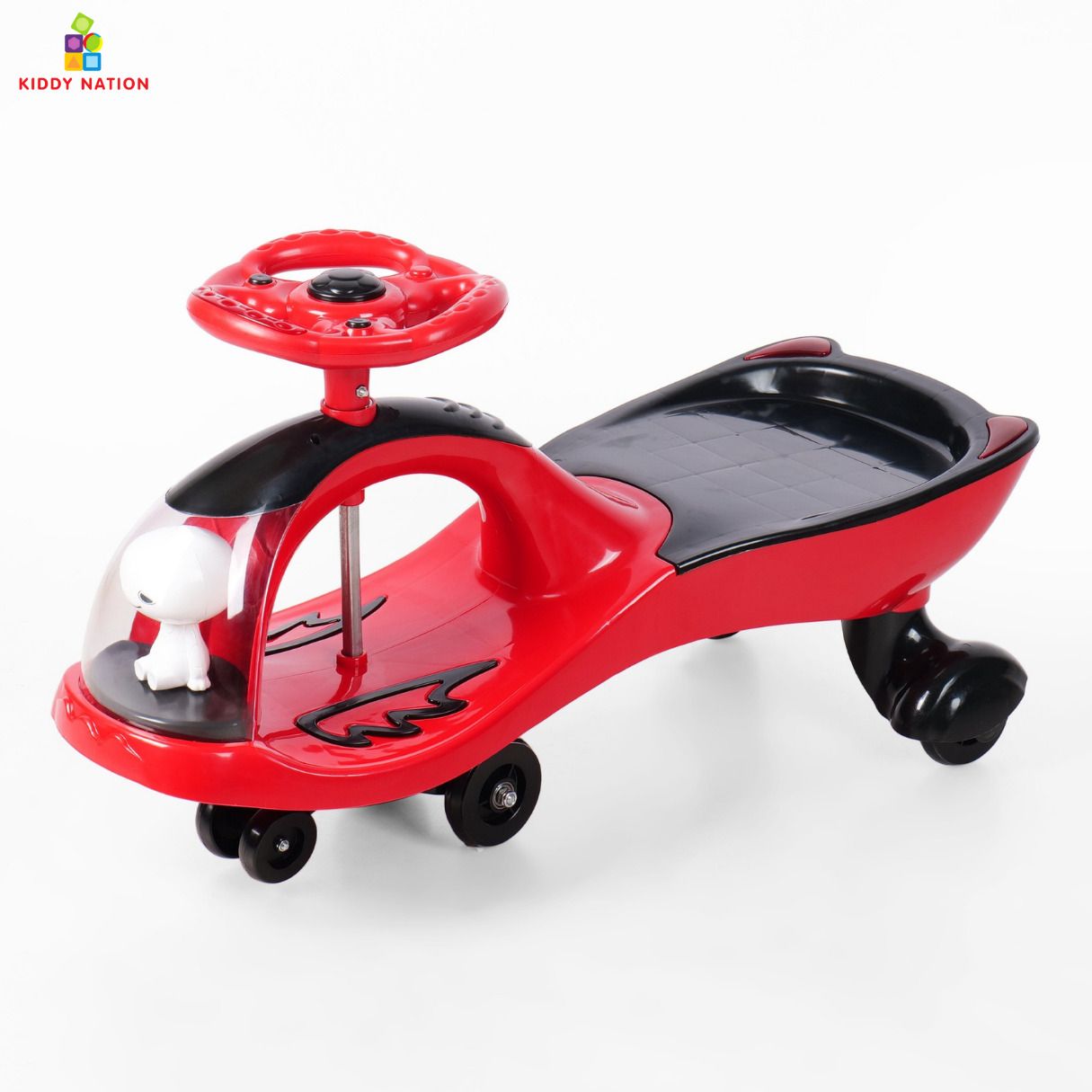 Zippy Assembled Ride-On Swing Car for Kids | Fun Indoor & Outdoor Magic Car Toy Car Non Battery Operated Ride On-image-8