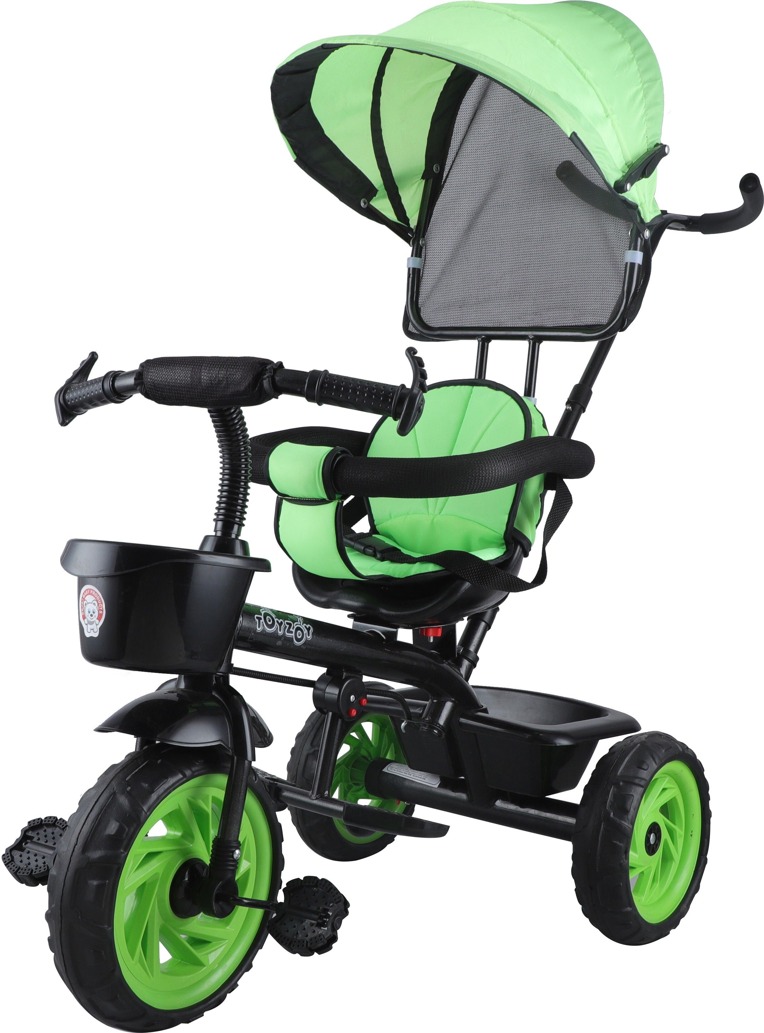 Stroller Tricycle| For Kids Trike |Tricycle with Canopy for Kids| Boys|Girls Age Group 2 to 5 Years Tricycle