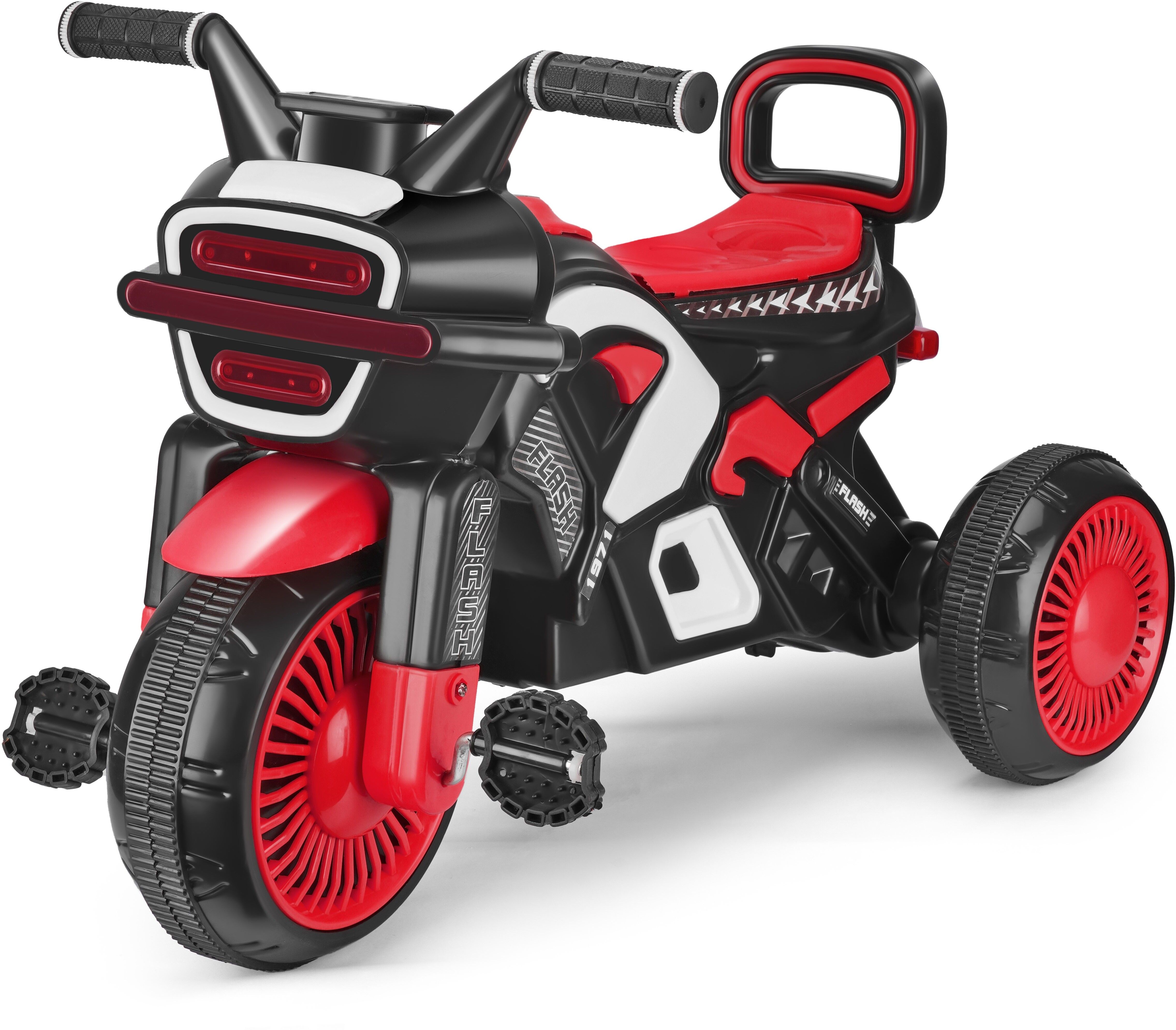 swingish Flash Kids Tricycle, 3-Wheel Ride-on Bike with LED Lights Flash Kids Tricycle, 3-Wheel Ride-on Bike with LED Lights Flash Tricycle-picture-28