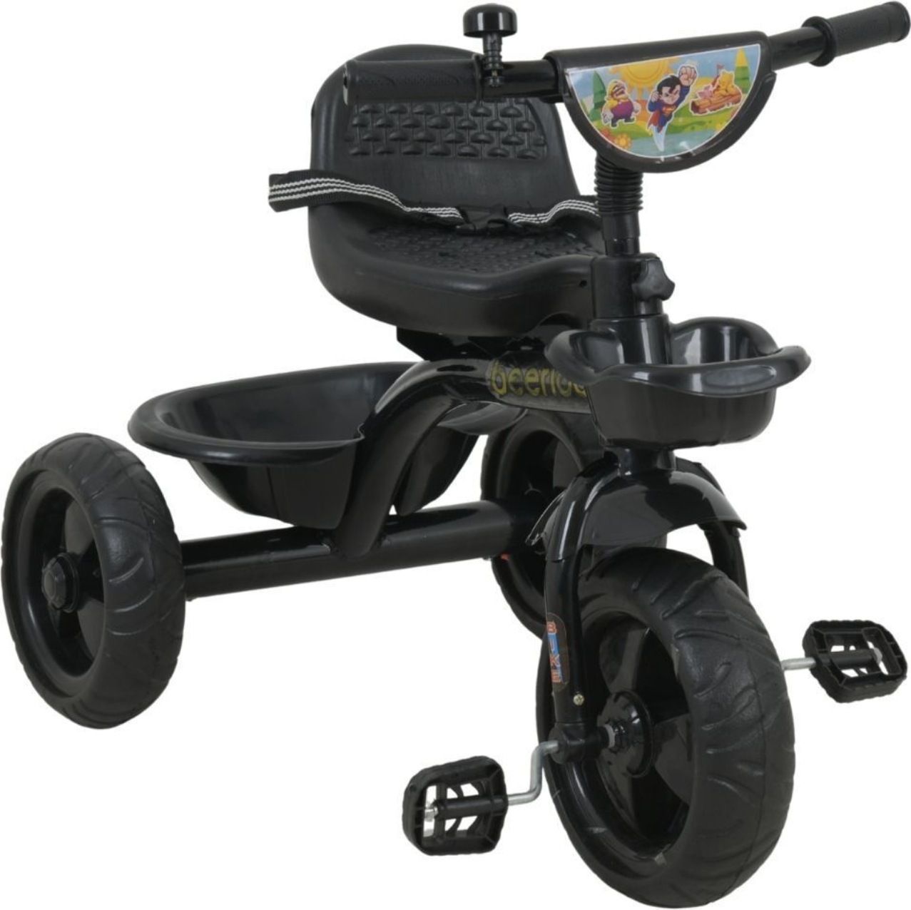 Kids Tricycle for 2 to 5 Years Boys & Girls Toddler Tricycle Comfortable Seat with Safety Belt,Rear Storage Bin_A1 Tricycle-image-18