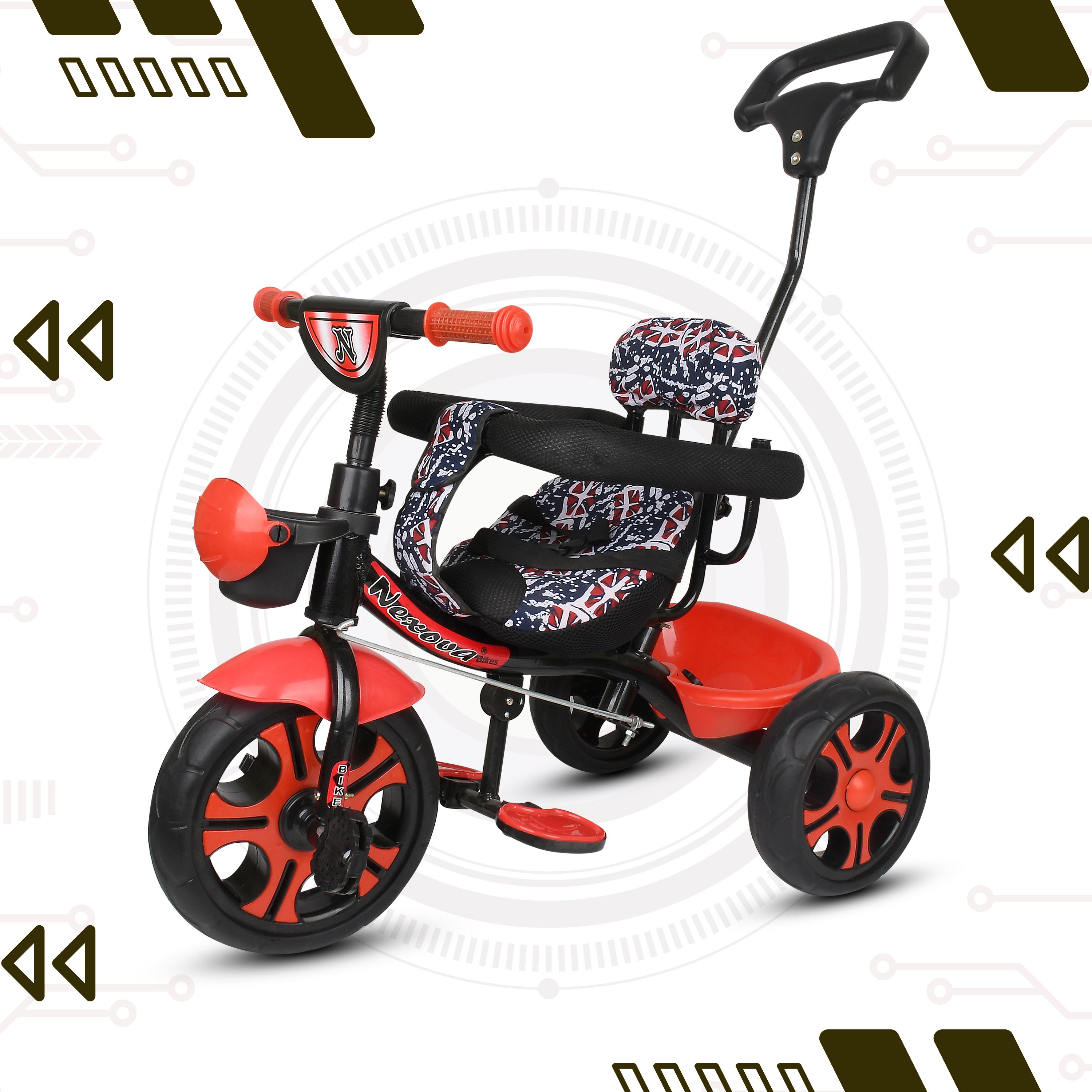 Flipkart Super-duper cool tricycle for your toddler(1TO 5 YEARS) Easy to Ride N-1 New Kids Tricycle Tricycle-image-20