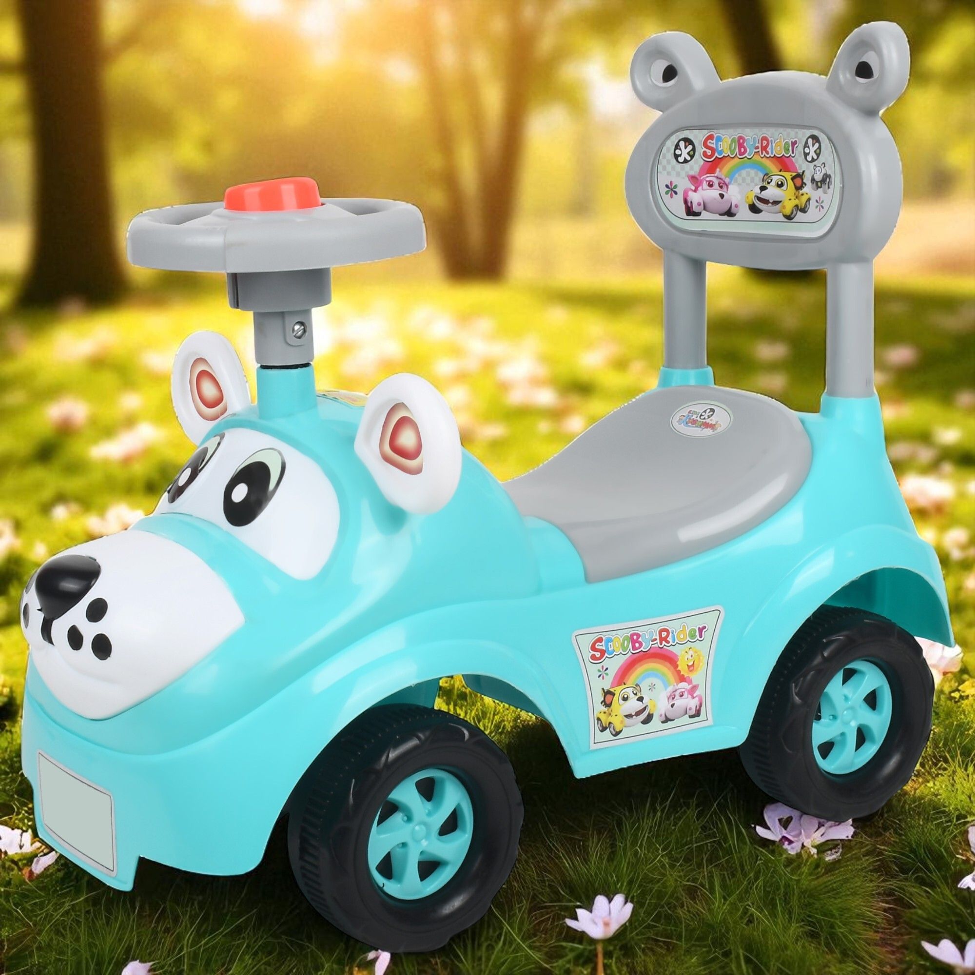 MADE IN INDIA PRODUCT WITH MUSIC & LIGHT, STORAGE UNDER SEAT WITH BACK REST FOR 1 & 2 YEAR KIDS ONLY Tricycle-image-24