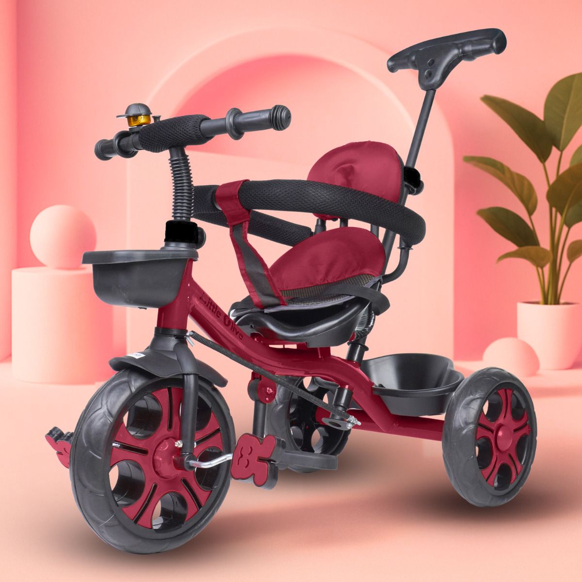 Kiddie Kart Tricycle - Safe, Sturdy, And Stylish Ride-On Toy For Kids, Ages 2-5 Tricycle