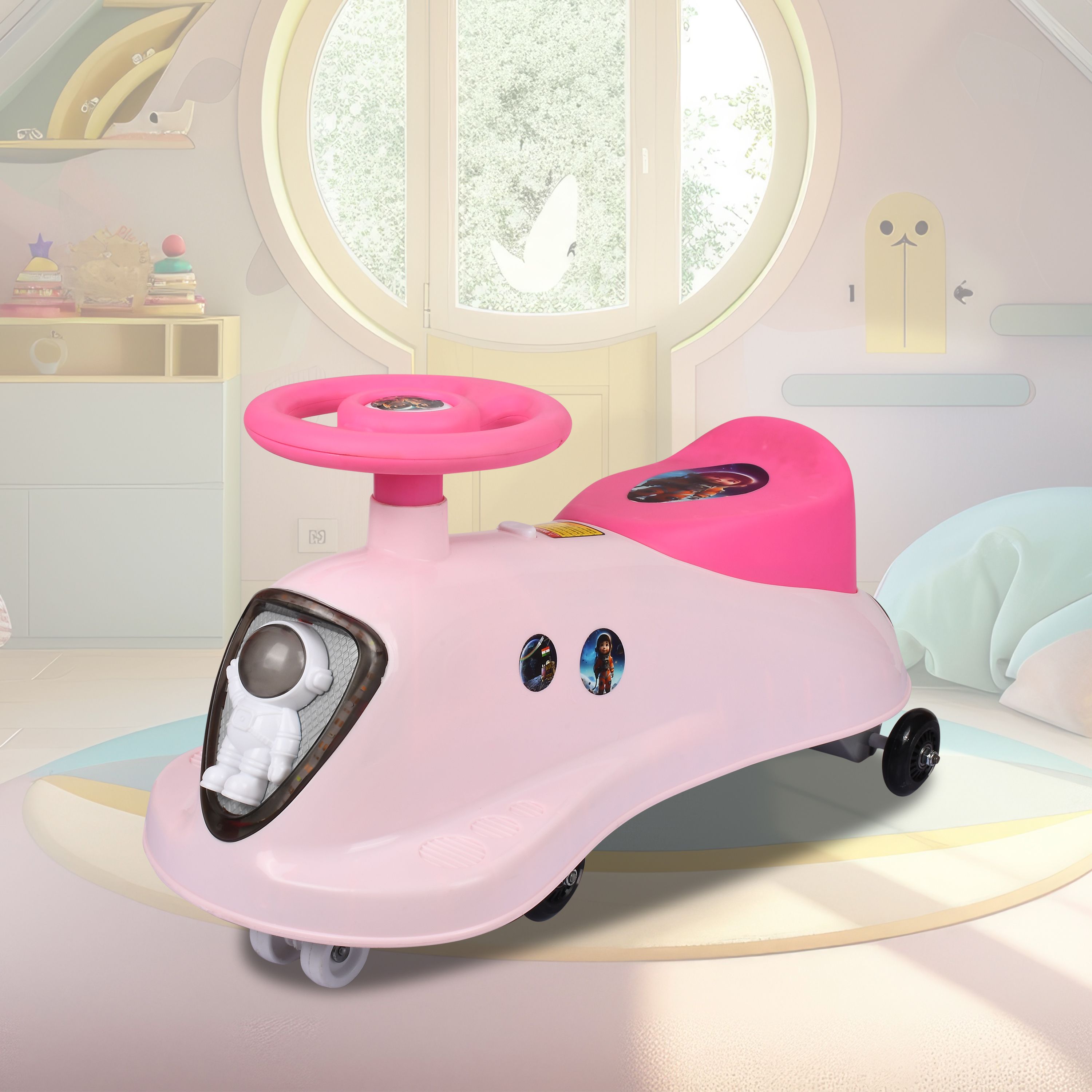 toyshoppee with Music Rideons & Wagons Non Battery Operated Ride On Car Non Battery Operated Ride On-picture-19