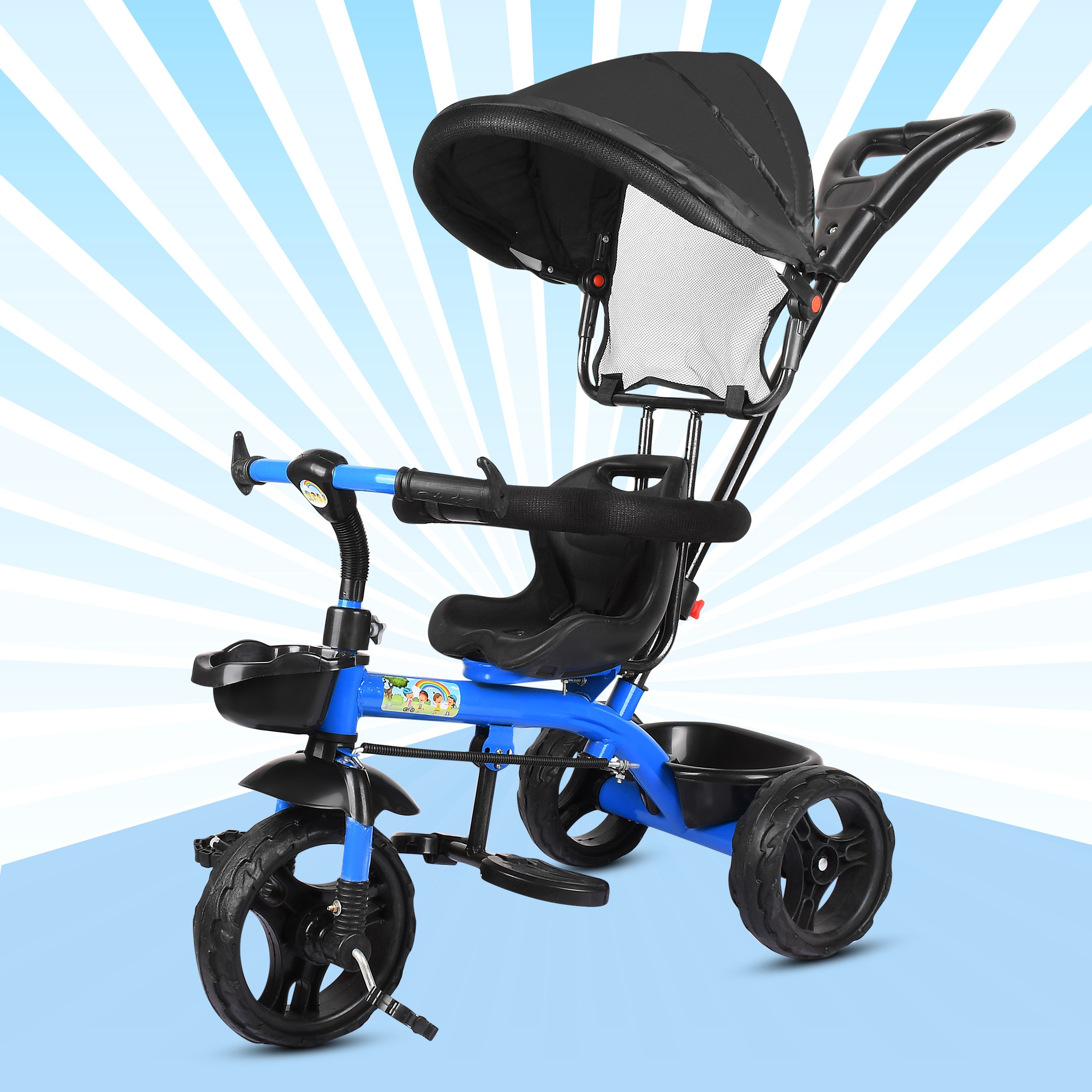 kriddo Tricycle with Canopy For Ages (1–5 years) CAT CANOPY Tricycle-picture-43