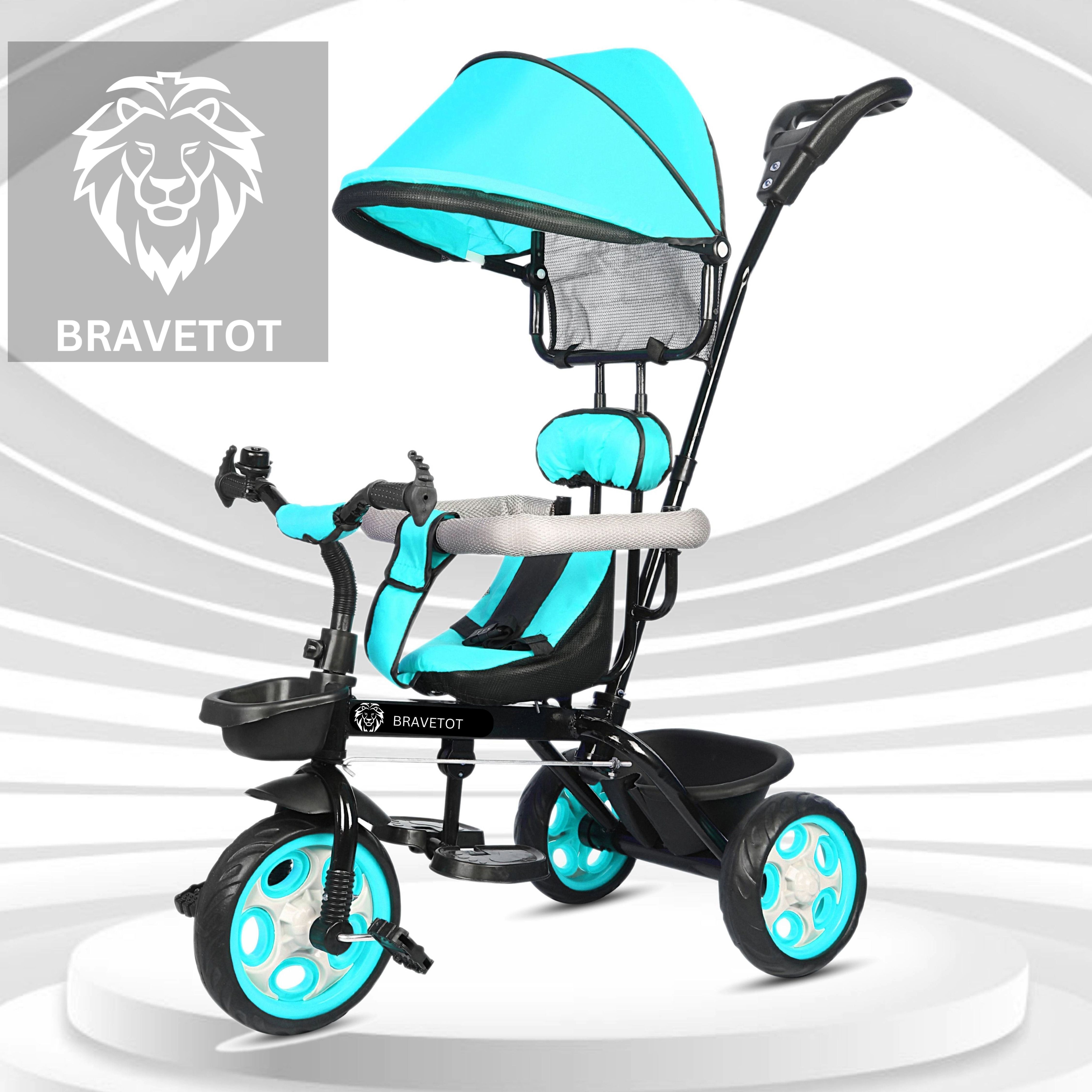 bravetot BLACK BASKET CANOPY MODEL 01 Premium NEW Premium Edition Tricycle-picture-15