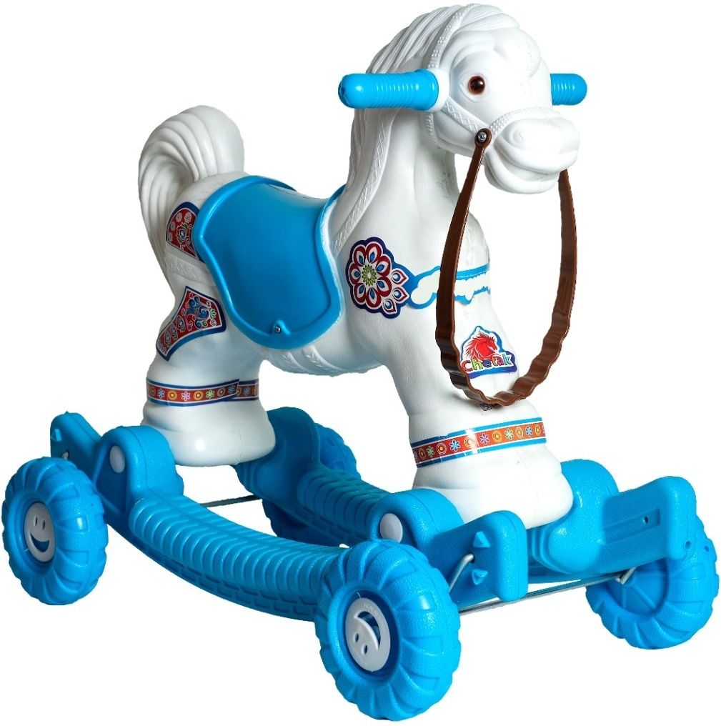 Baby Rocking Horse Ride On Toy with Wheels| Indoor & Outdoor Toy Kids Rocking Horse Ride On Rider Toy with Wheels| indoor & Outdoor Toy Toddlers Tricycle-image-20