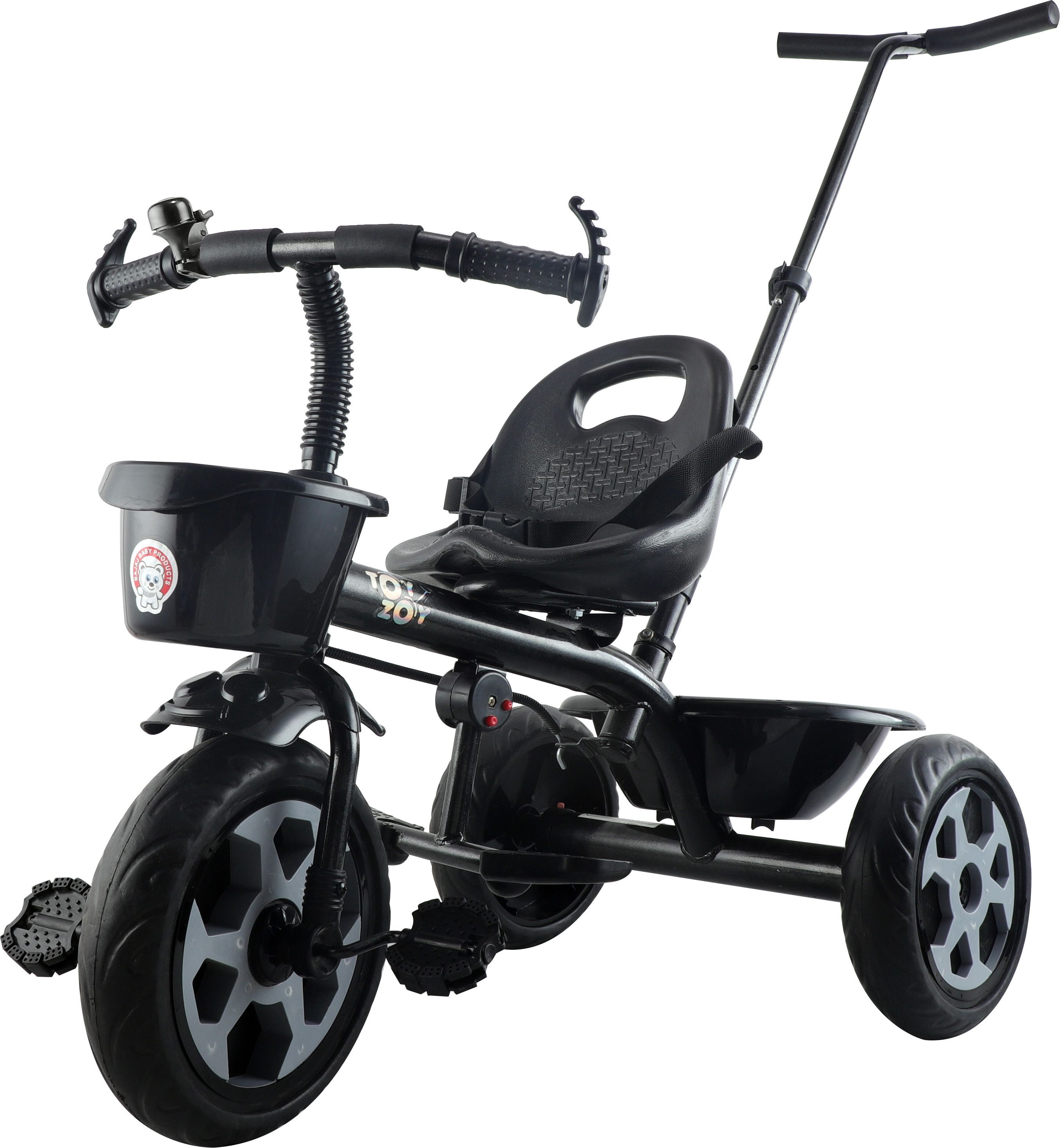 Toyzoy Pluto Kids Trike with Parental Handle for Boys & Girls Age Group 2+ Years TZ_548 Tricycle-picture-19