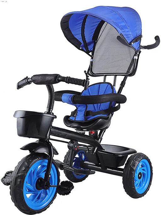 joyride Stroller Tricycle| For Kids Trike |Tricycle with Canopy for Kids| Boys|Girls Age Group 2 to 5 Years Tricycle-picture-34