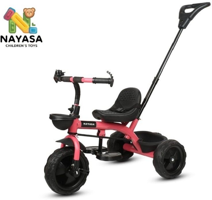 Tricycle with Parental Handle and For Ages (3–5 Years) HDL01 Tricycle-image-25