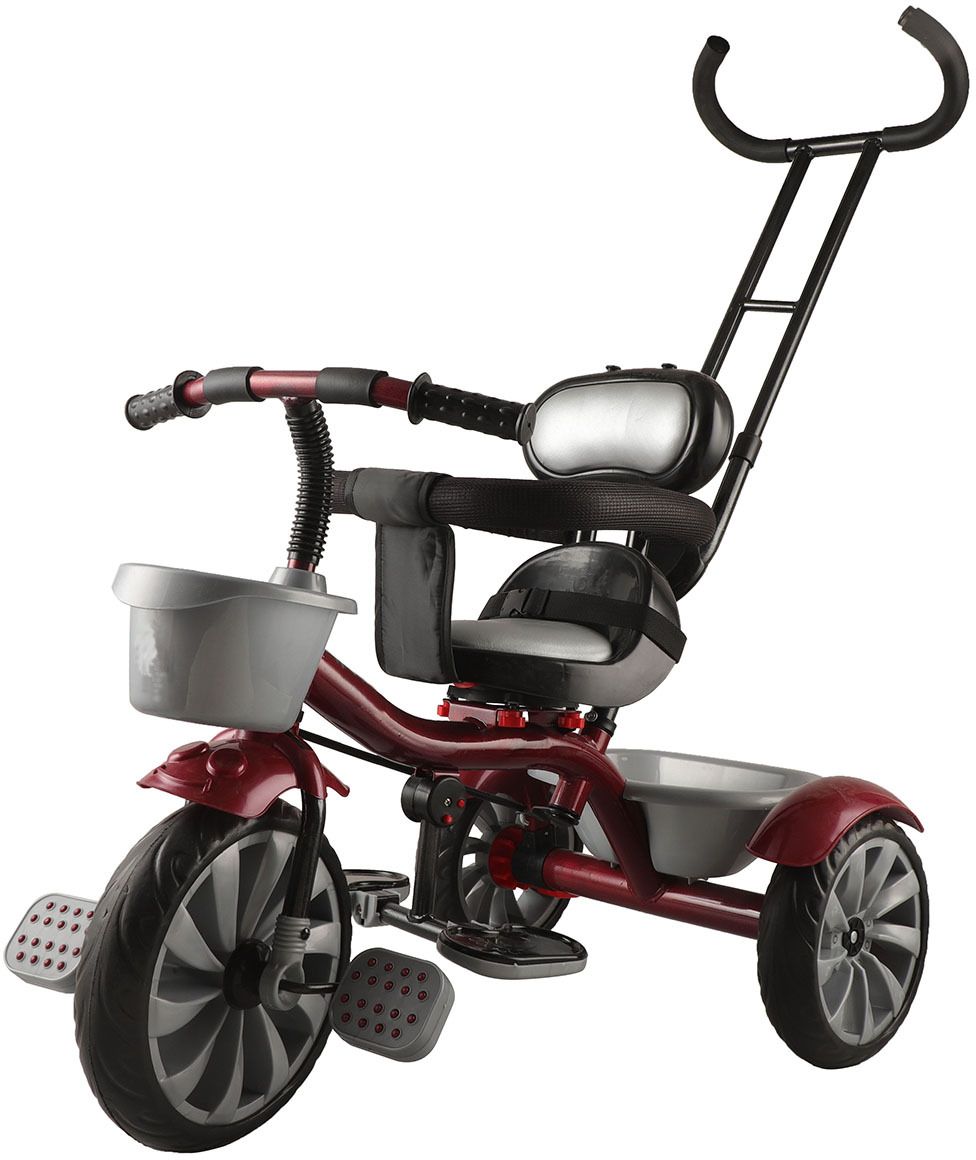 Flyer Tricycle For Kids Trike | Tricycle with Comfortable Cushion | Brakes in Wheel | Rotating Seat | Boys | Girls Age Group 2 to 5 Years Tricycle-image-36