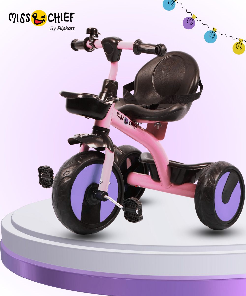 Pixi Baby Tricycle Sturdy and Safe for Kids with storage baskets (Ages 2-5yrs) Tricycle