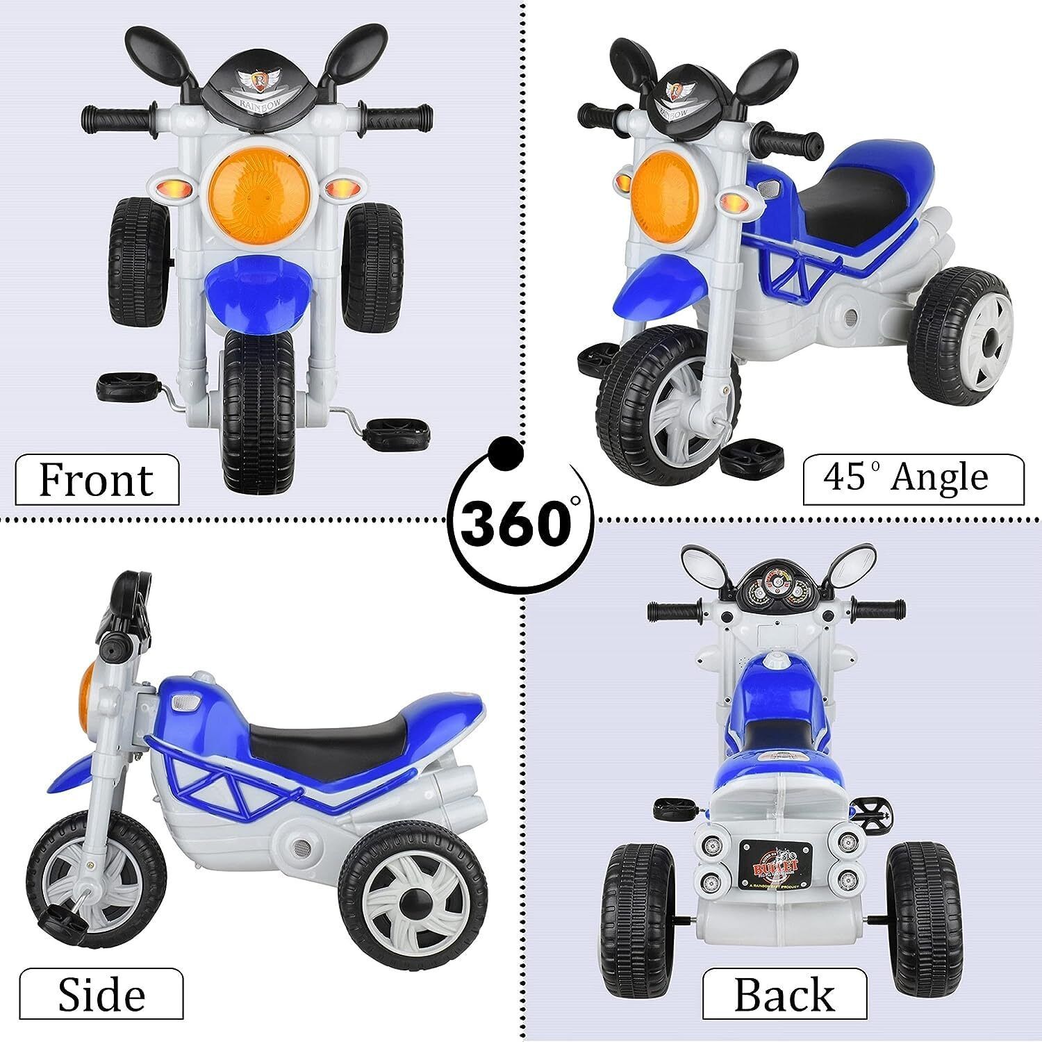 baby tone Bike Non Battery Operated Ride On-picture-17