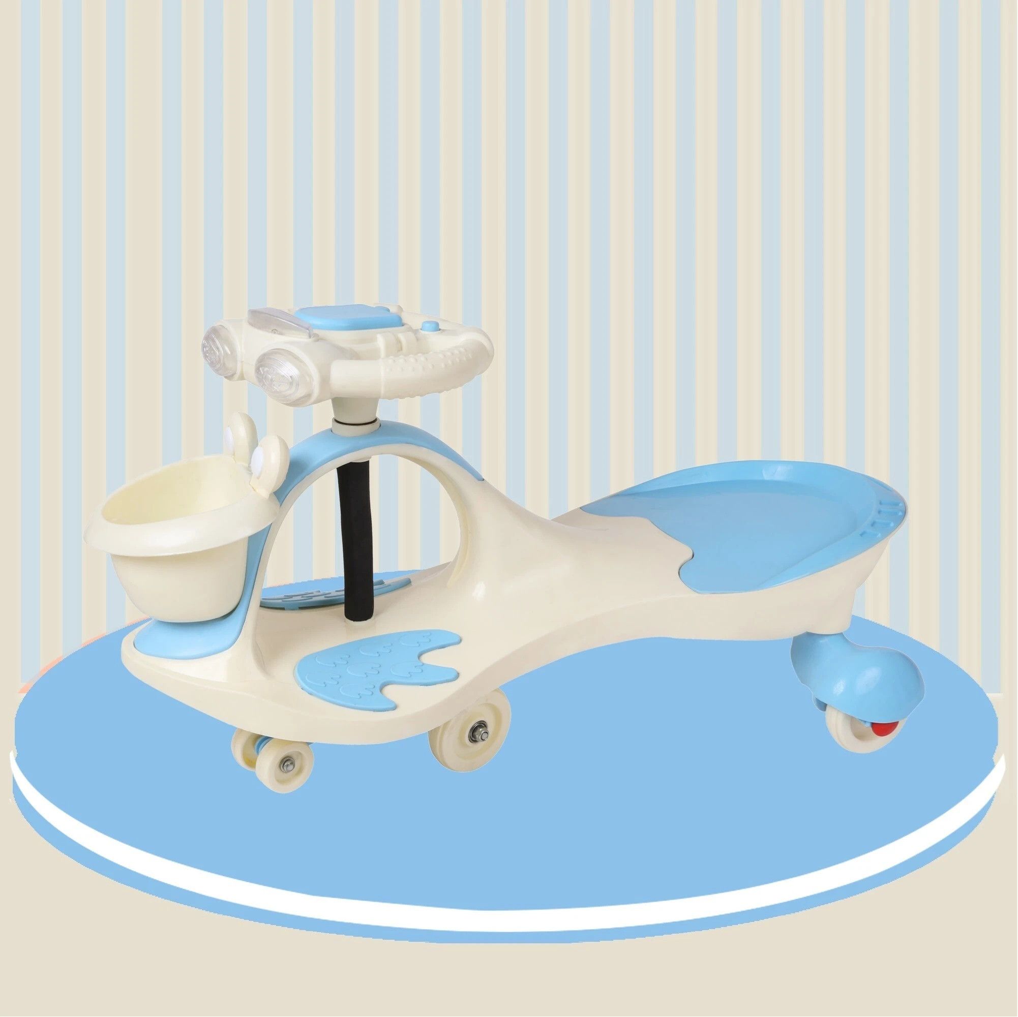 Ride-on with Basket | Lights and Sounds BUCKET CAR Tricycle-image-25