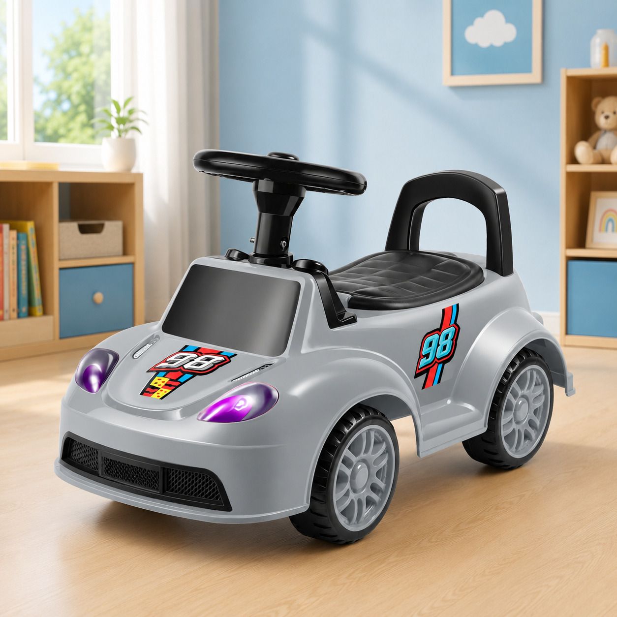 kids ride on push car for boys and girls Kids Ride On Push Car | kids scooter | kids car | kids tricycle | racing car Tricycle-image-46