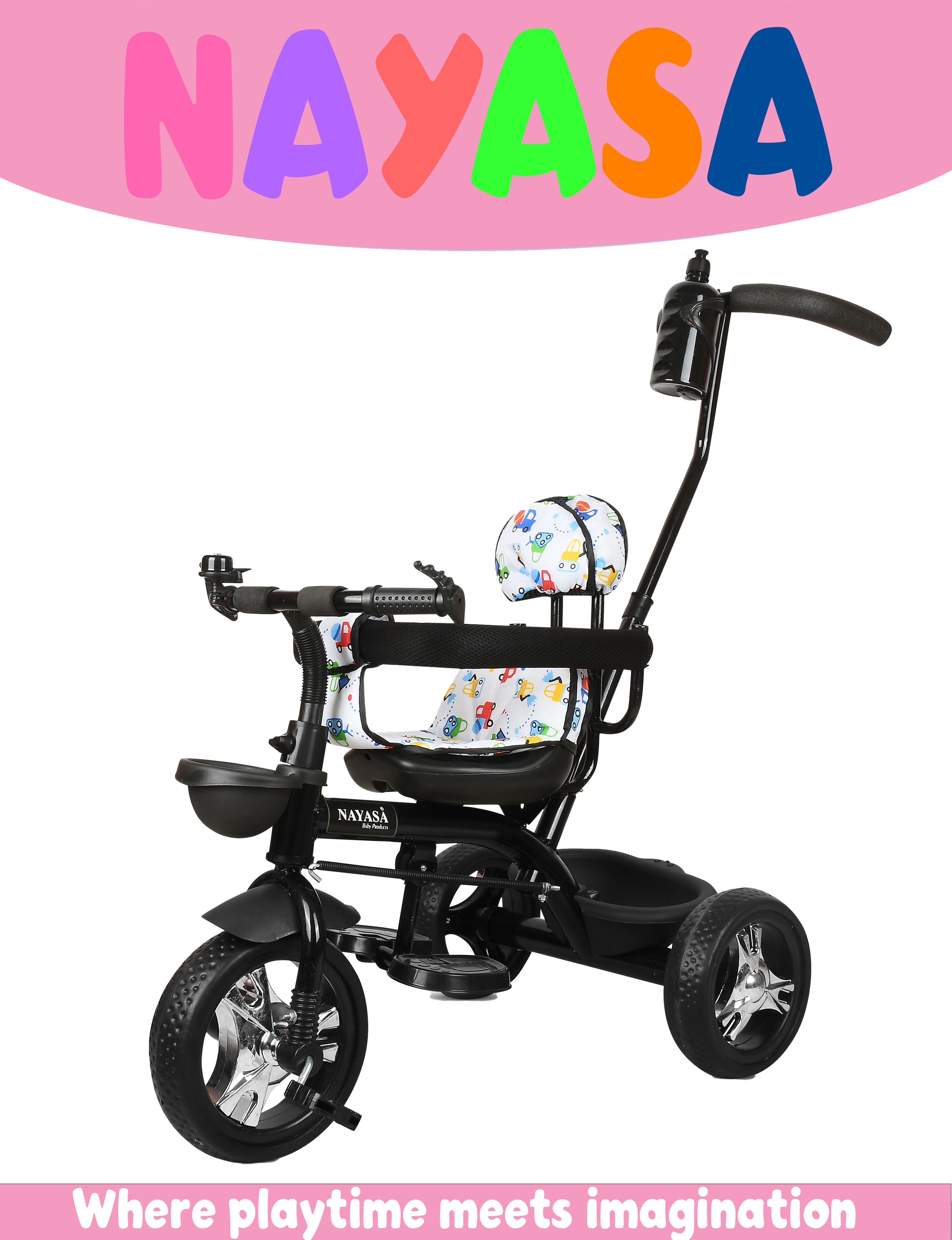 Baby Tricycle for Kids | Cycle with Parental Control Handle (1–3 Years) ER-06 Tricycle-image-29