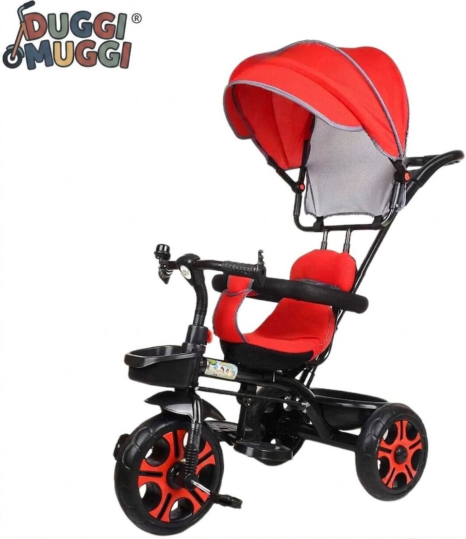Tricycle with Canopy and Parental Handle 2 to 5 years tricycle baby for kids canopy Tricycle Tricycle-image-30
