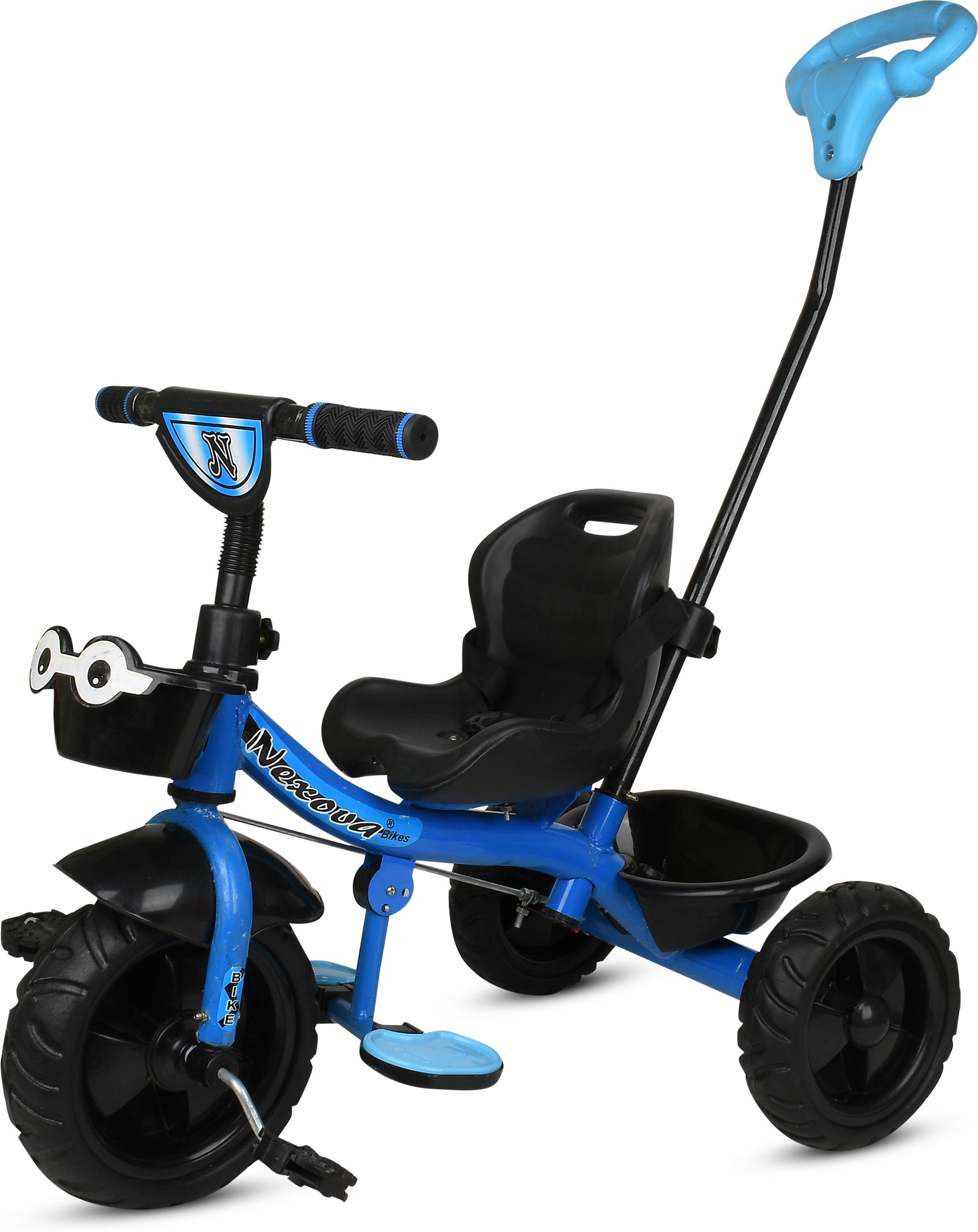 duggi muggi TRICYCLE FOR KIDS WITH BASKET,PARENTAL HANDEL TRICYCLE FOR 1-4 YEARS RAMBO Tricycle-picture-27