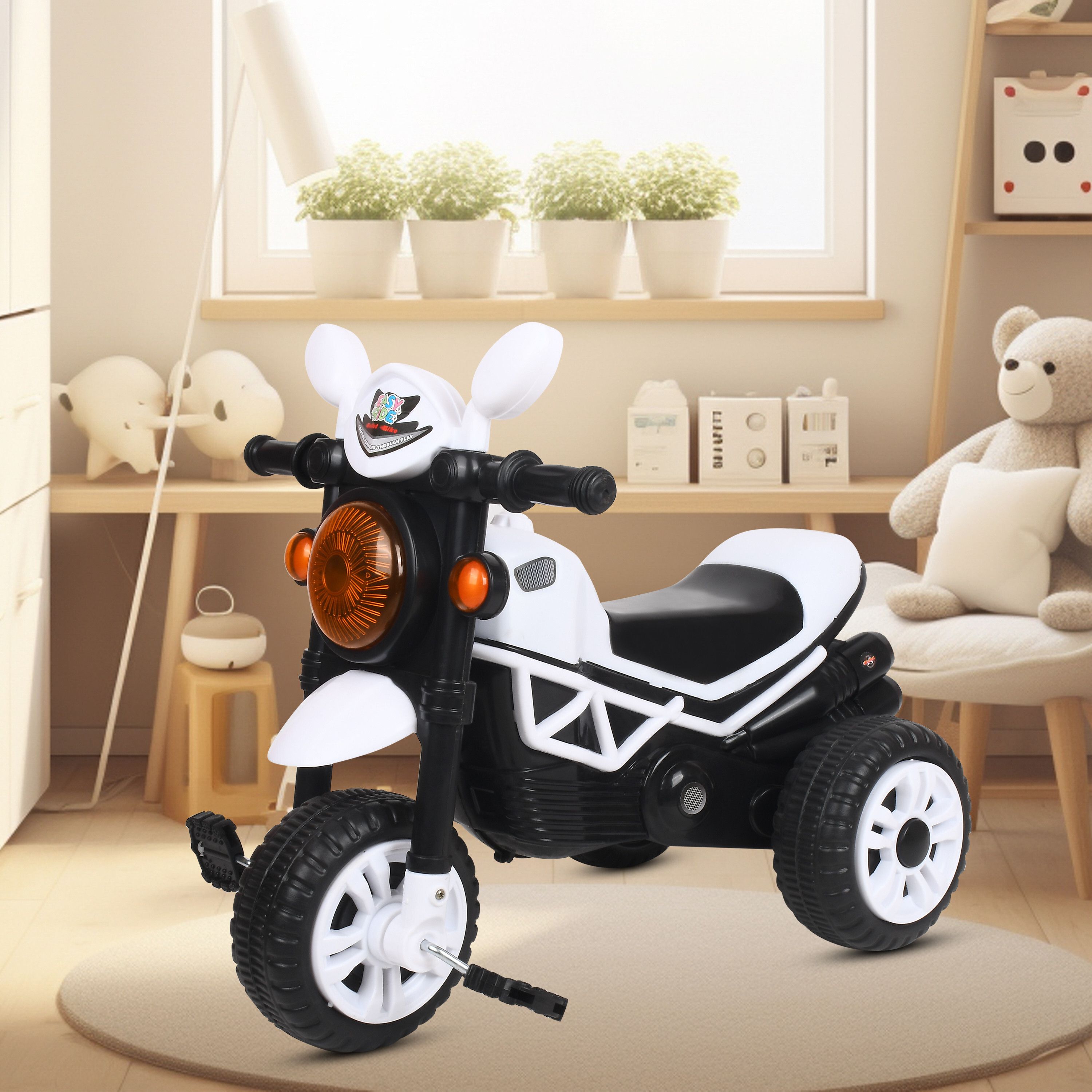 Tricycle for Kids Ride on for 12 Months to 60 Months Boys/Girls/ Cycle child best bullet black Tricycle