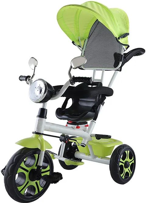 joyride CITY BLAZE PRO MAX Musical Trike|Tricycle with Light, Foldable Canopy and 360 Degree Seat Rotating Tricycle for Kids|Boys|Girls Age Group 2 to 5 Years Tricycle-picture-10