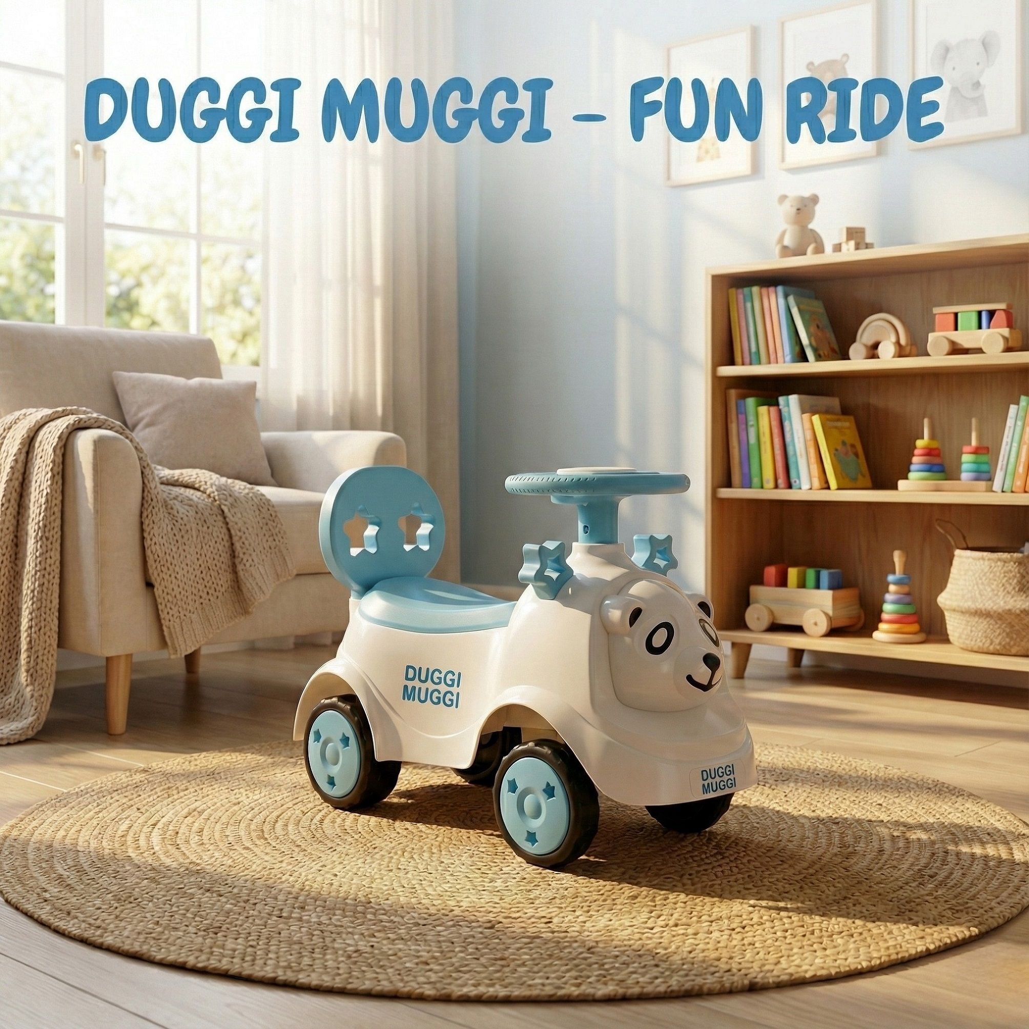 dugri Magic Swing Car for Kids Twister Push Ride on Toy Kids Car, Lights & Music Rideons & Wagons Non Battery Operated Ride On Tricycle-picture-20