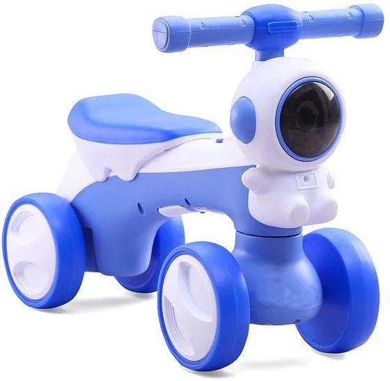 2 in 1 Astronaut Tricycle for Kids with Balance Bike Mode | Music & Light | Manual Push Bike for Kids to Learn Balancing, Kids Tricycle | 1-5 Years Tricycle-image-9