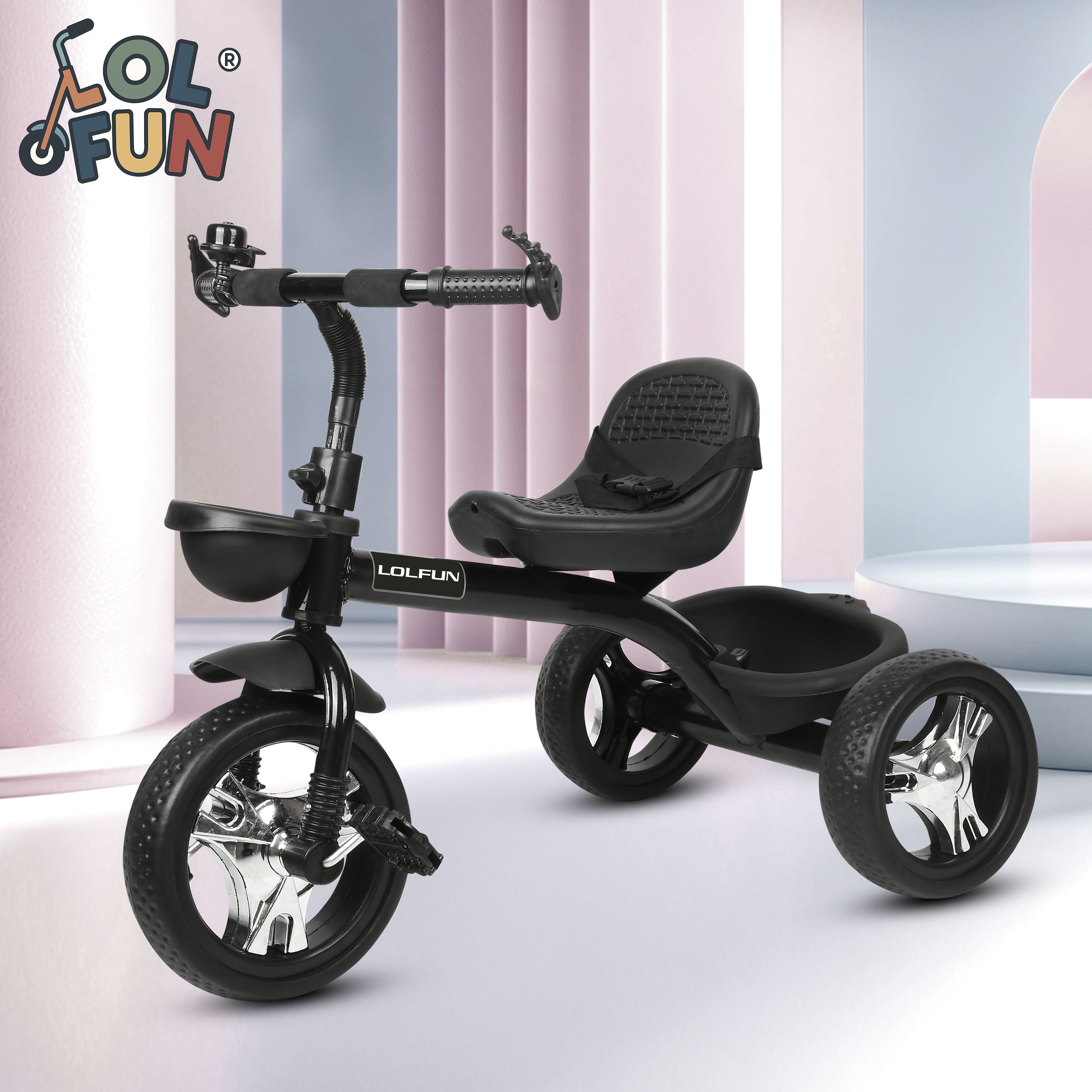 Tricycle for kids Cycle for Kids Cycle for Baby with Storage Basket BST-02 Tricycle-image-40