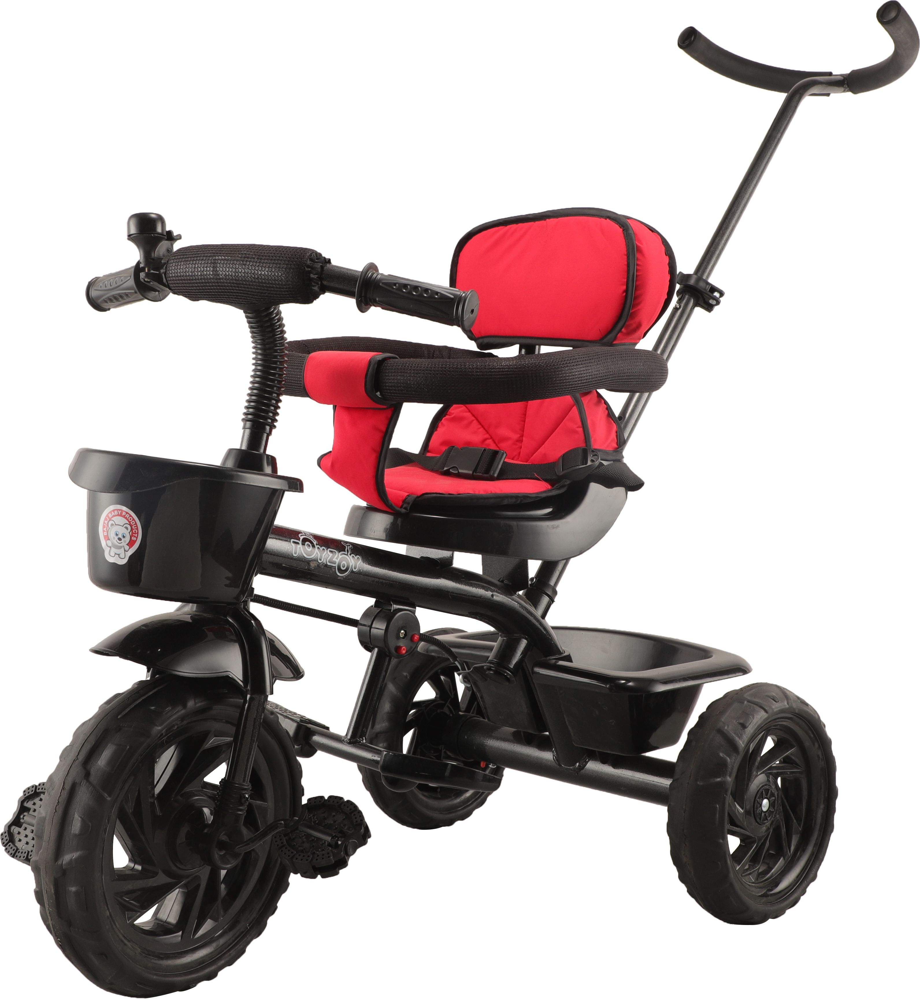 toyzoy Maple Grand Tricycle with Safety Guardrail for Boys & Girls Age Group 2+ Years TZ531 Tricycle-picture-30