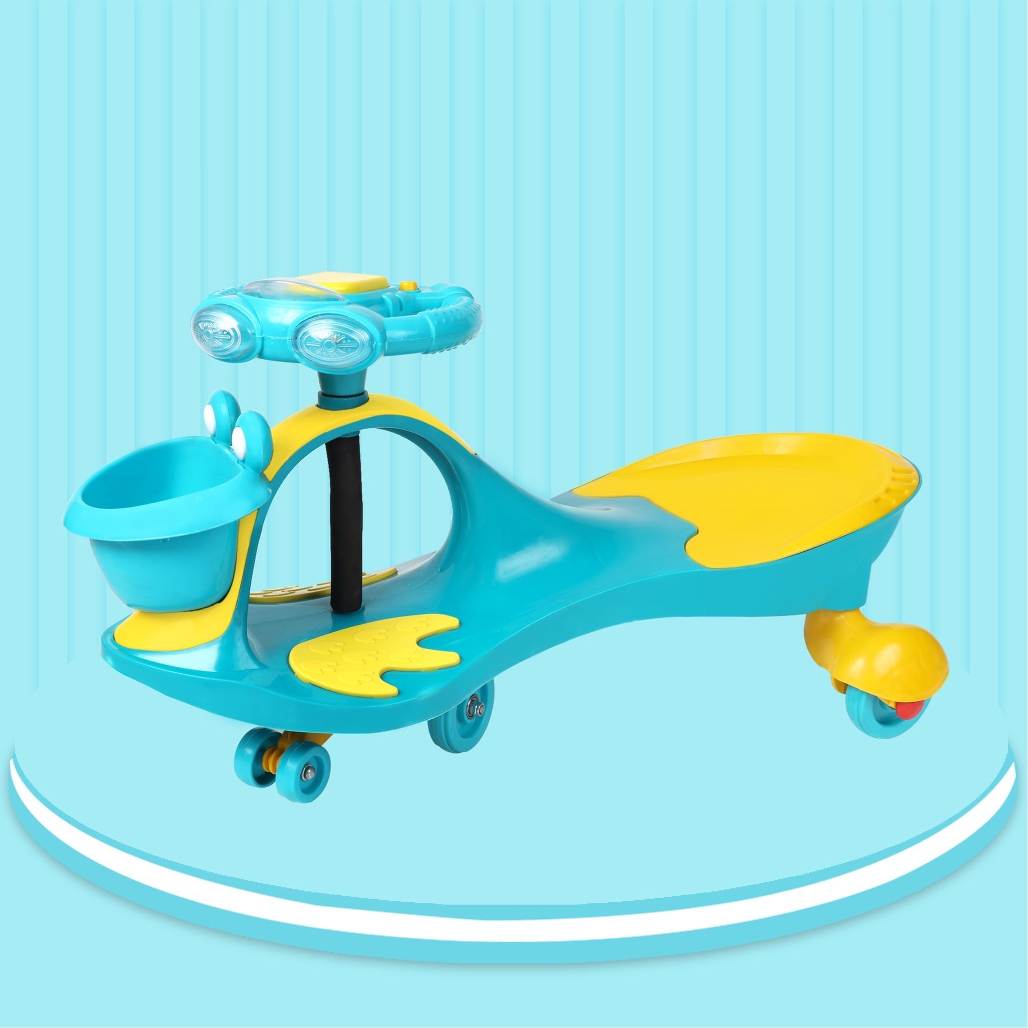 Small kids Tricycles |Cycles for Kids | Cycle for Baby with Storage Basket BUCKET MAGIC CAR Tricycle-image-14